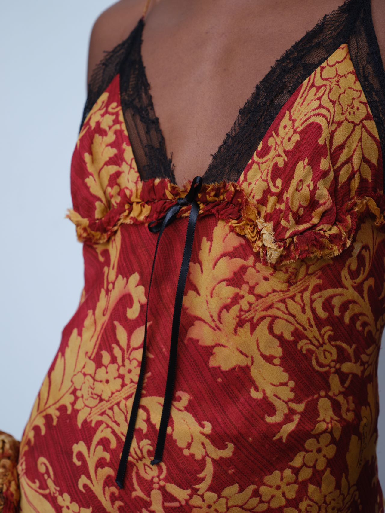 Roberto Cavalli Spring 2001 Runway Silk Gown