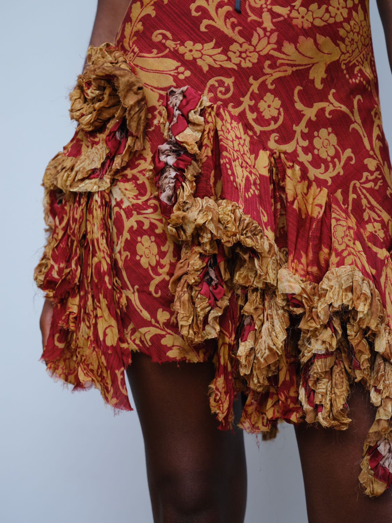 Roberto Cavalli Spring 2001 Runway Silk Gown