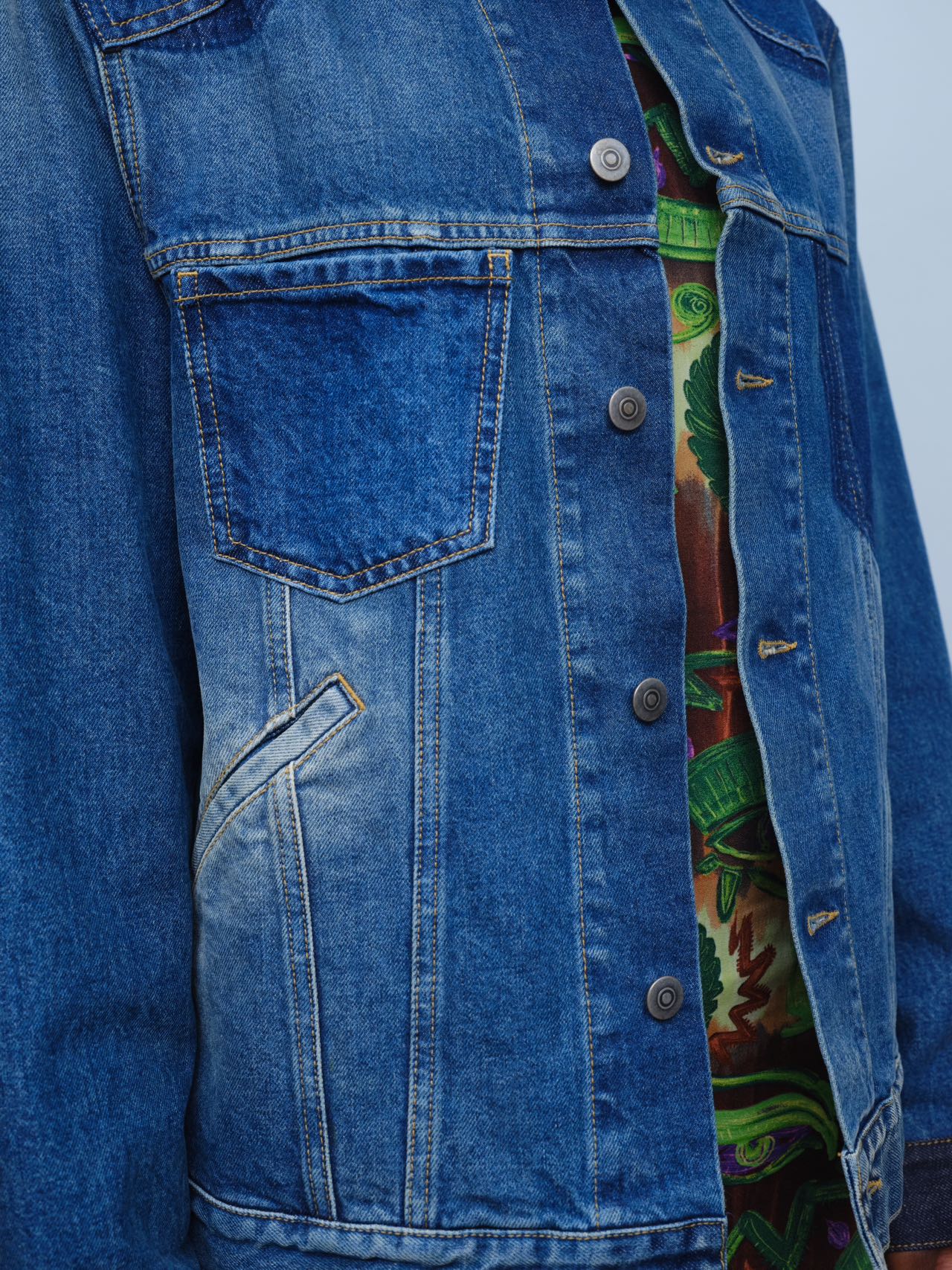Maison Margiela Panelled Denim Jacket – EARTH 土