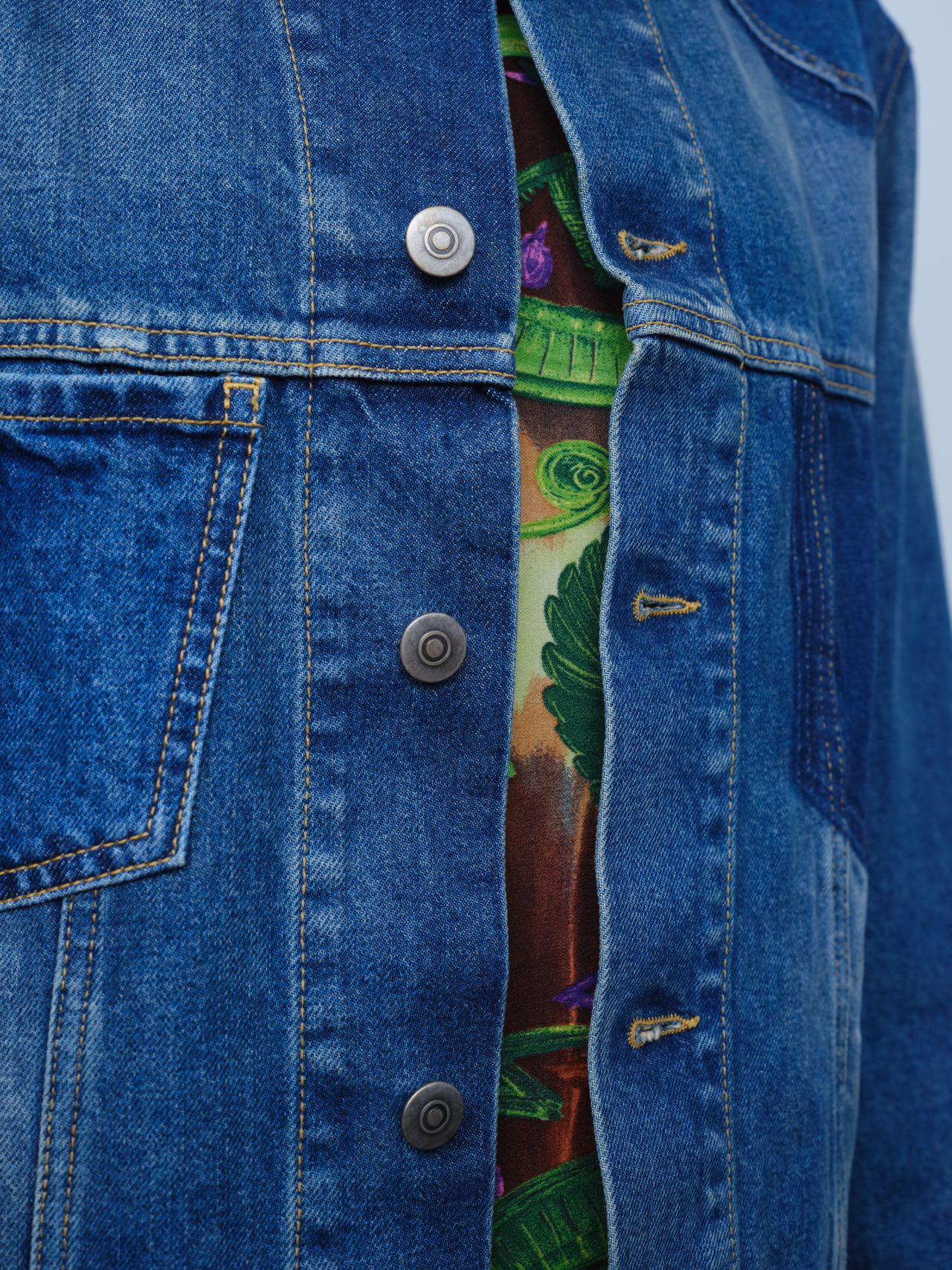 Maison Margiela Panelled Denim Jacket – EARTH 土