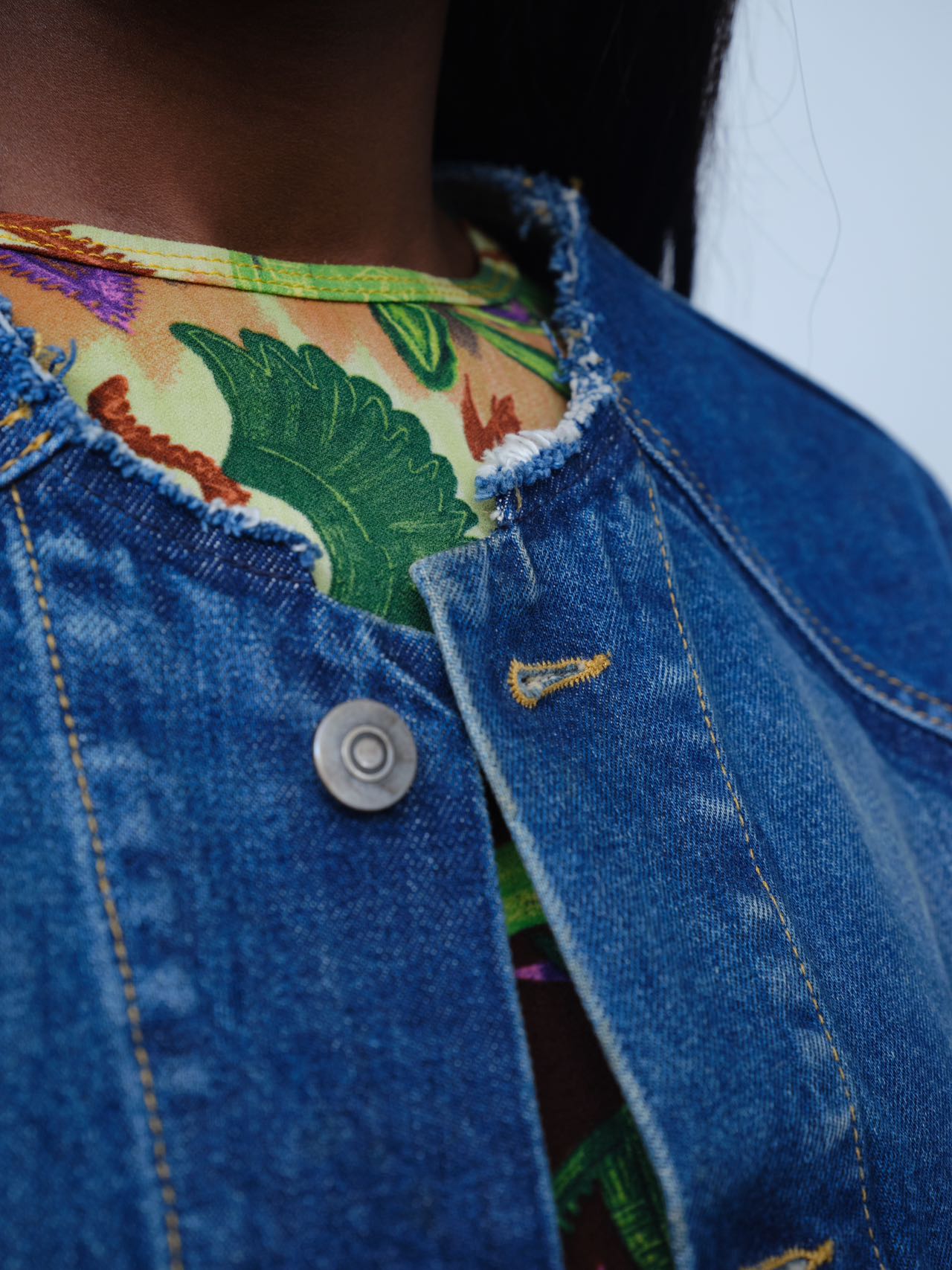 Maison Margiela Panelled Denim Jacket – EARTH 土