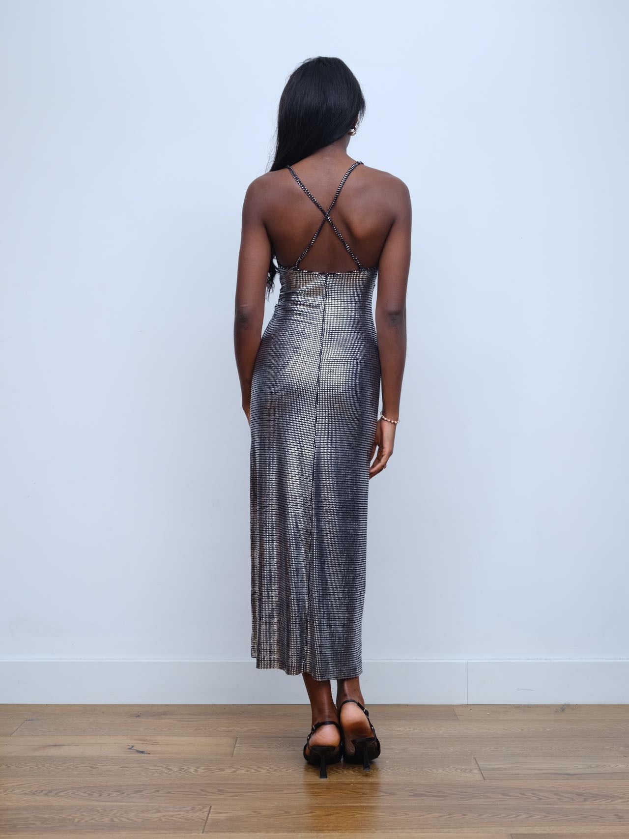 Paco Rabanne Vintage Chainmail Sheen Dress
