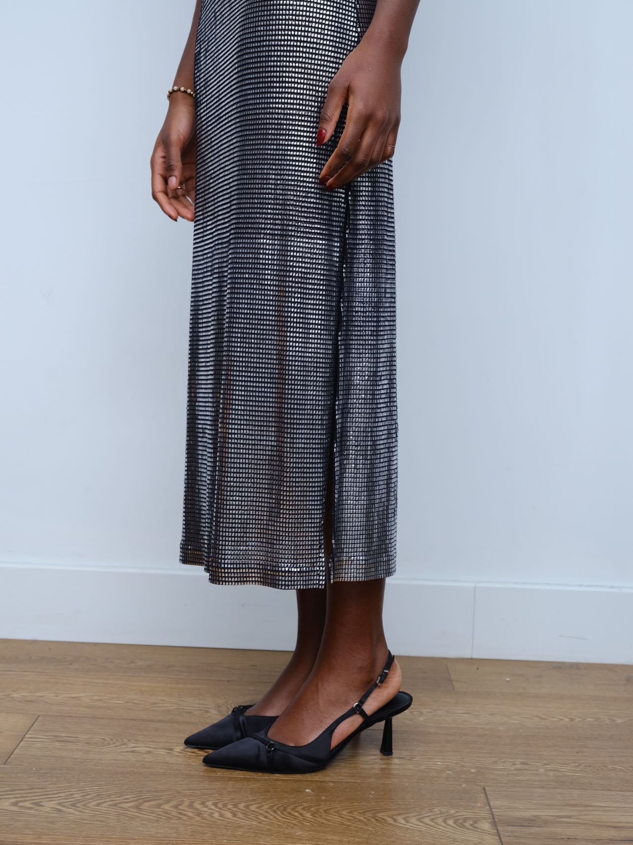 Paco Rabanne Vintage Chainmail Sheen Dress