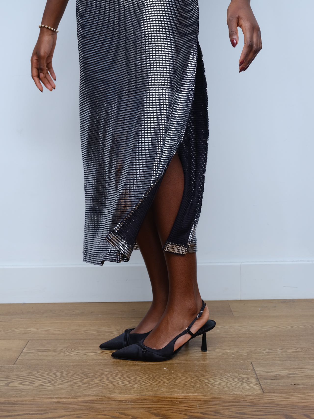 Paco Rabanne Vintage Chainmail Sheen Dress