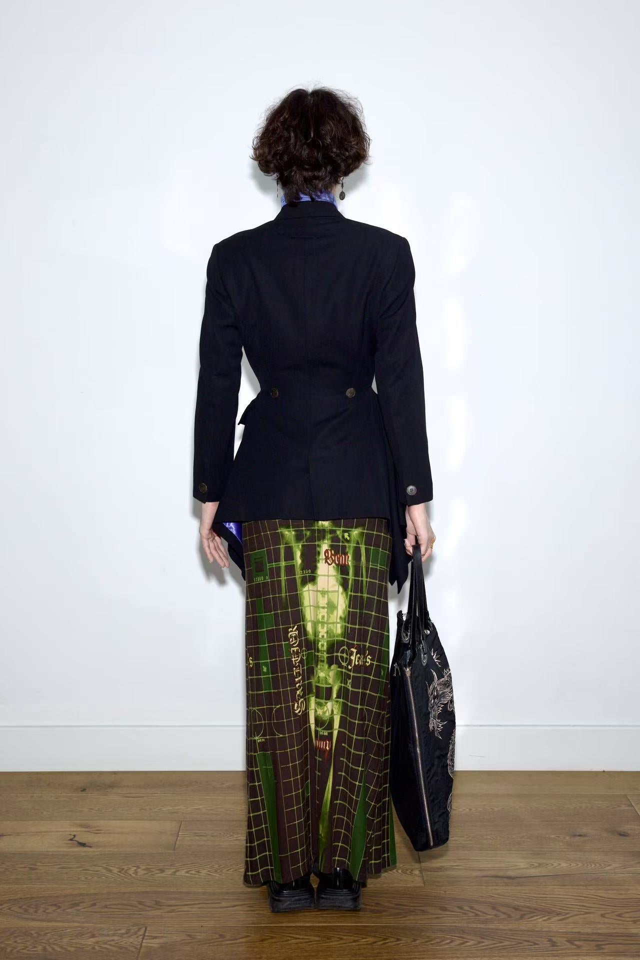 Jean Paul Gaultier Sculpted Tux Tailored Blazer