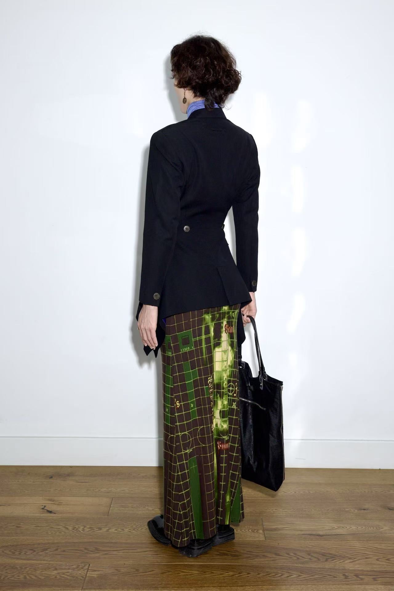 Jean Paul Gaultier Sculpted Tux Tailored Blazer
