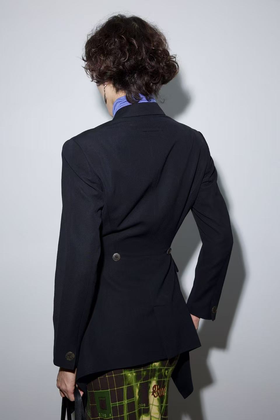 Jean Paul Gaultier Sculpted Tux Tailored Blazer