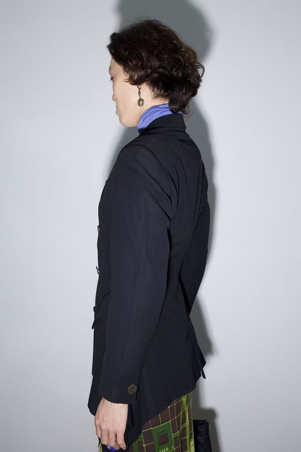 Jean Paul Gaultier Sculpted Tux Tailored Blazer