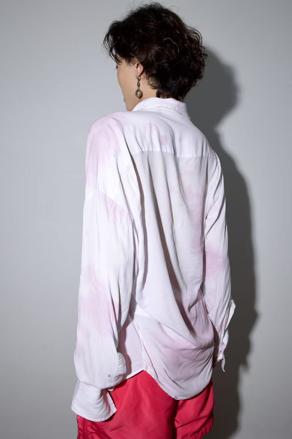 Vivienne Westwood “Wine Drunken” Graffiti Cotton Shirt
