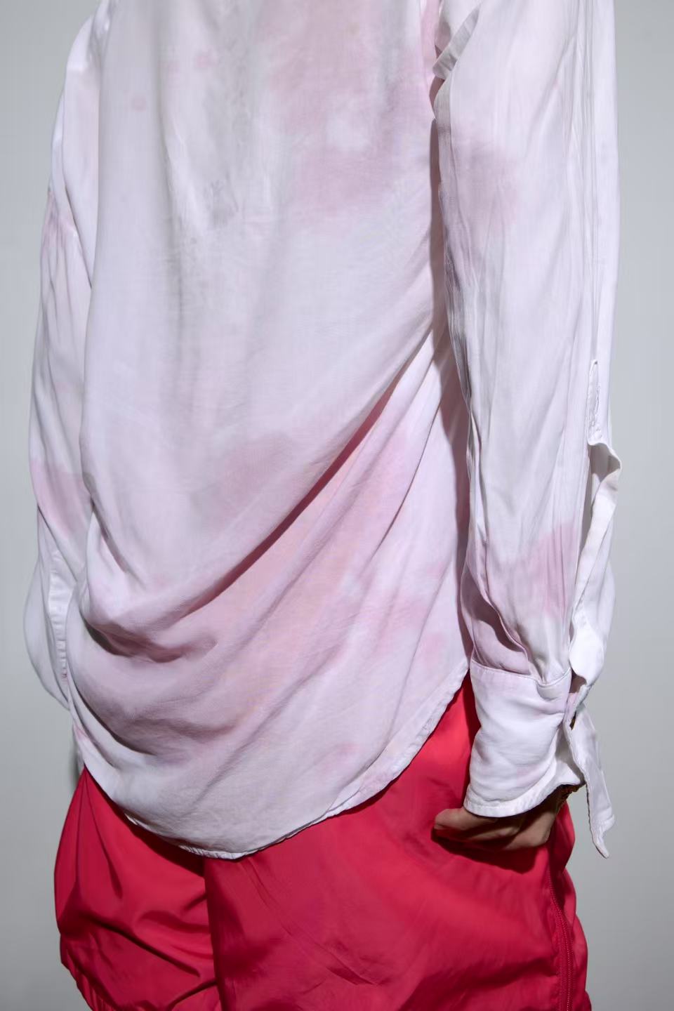 Vivienne Westwood “Wine Drunken” Graffiti Cotton Shirt