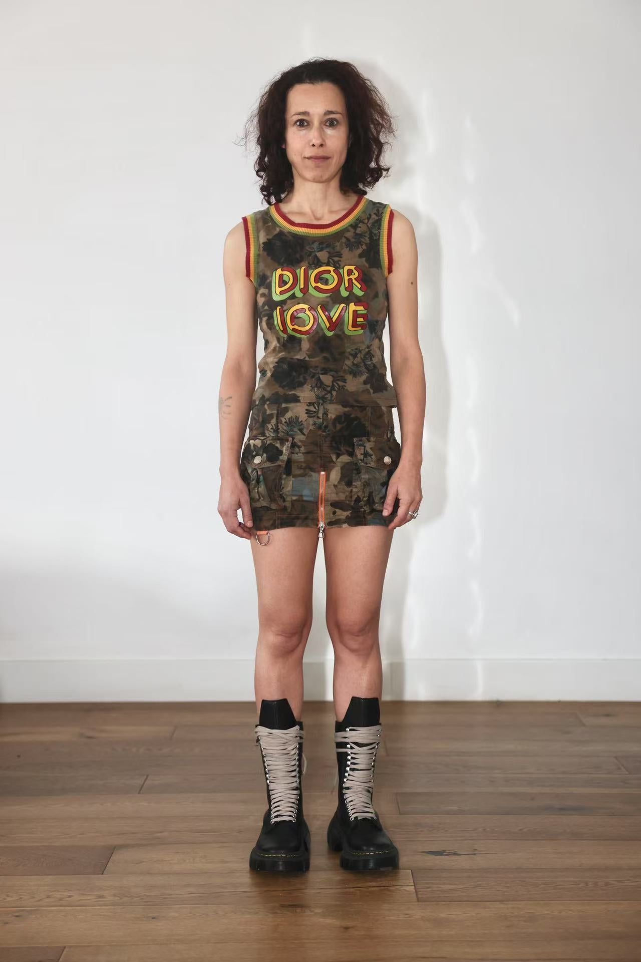 Rick Owens x Dr. Martens Padded Lace-up Combat Boots