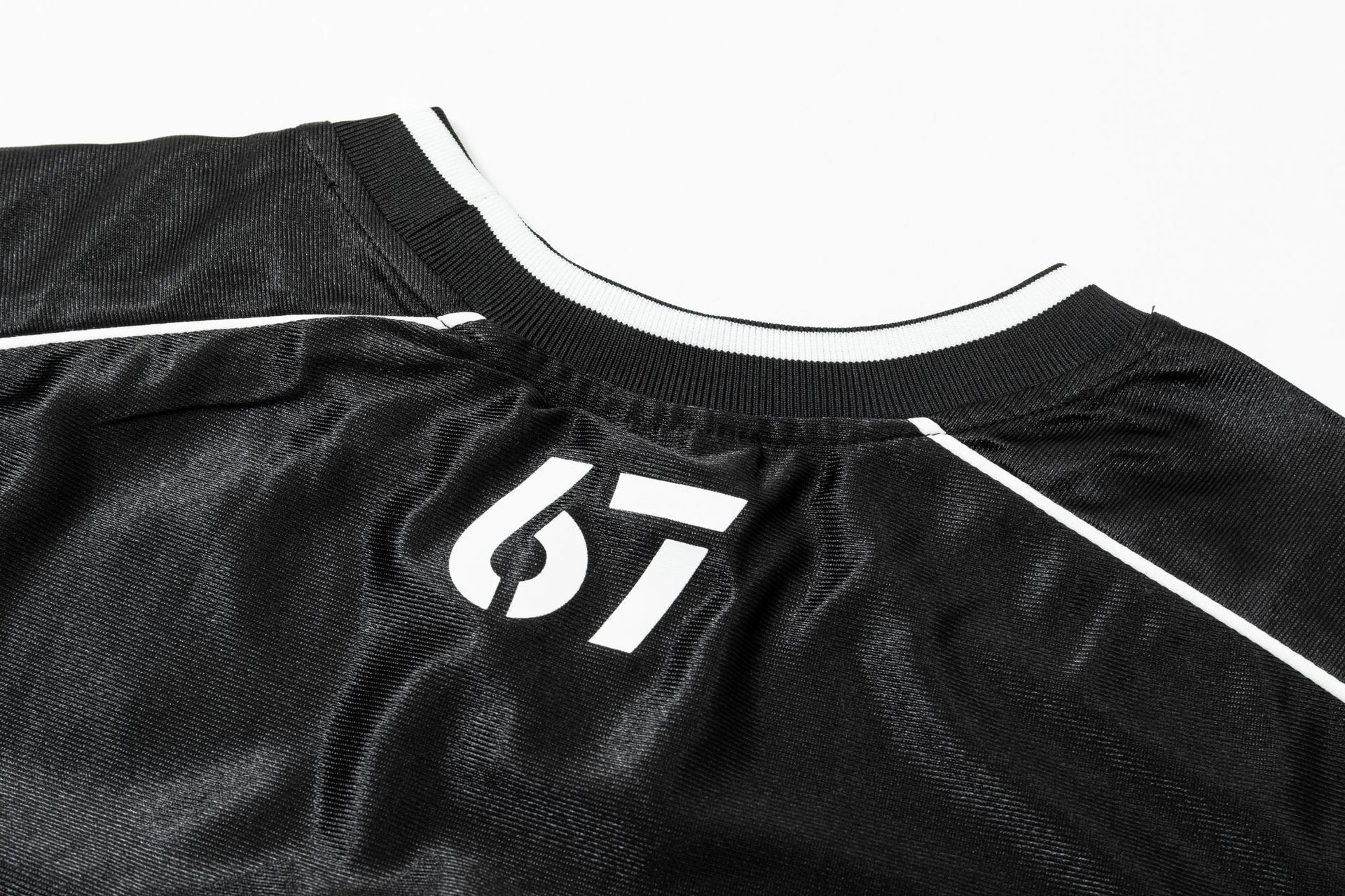 Unisex Football-Inspired Colorblock Jersey Tee (Undebro Admire Graphic – Black/Blue or Navy/Yellow)