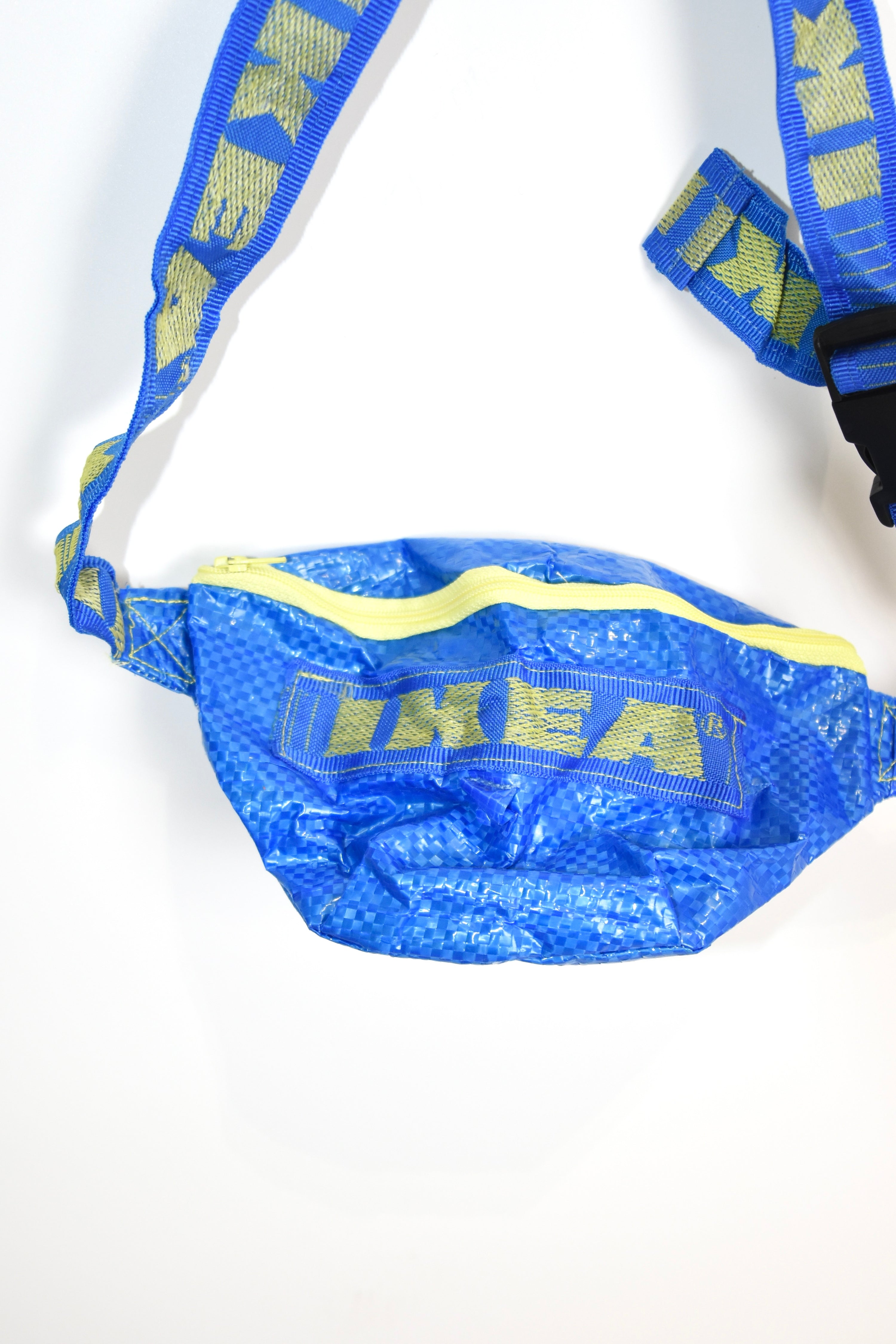 IKEA Blue Reworked Crossbody Bag – Independent Designer Upcycled Edition