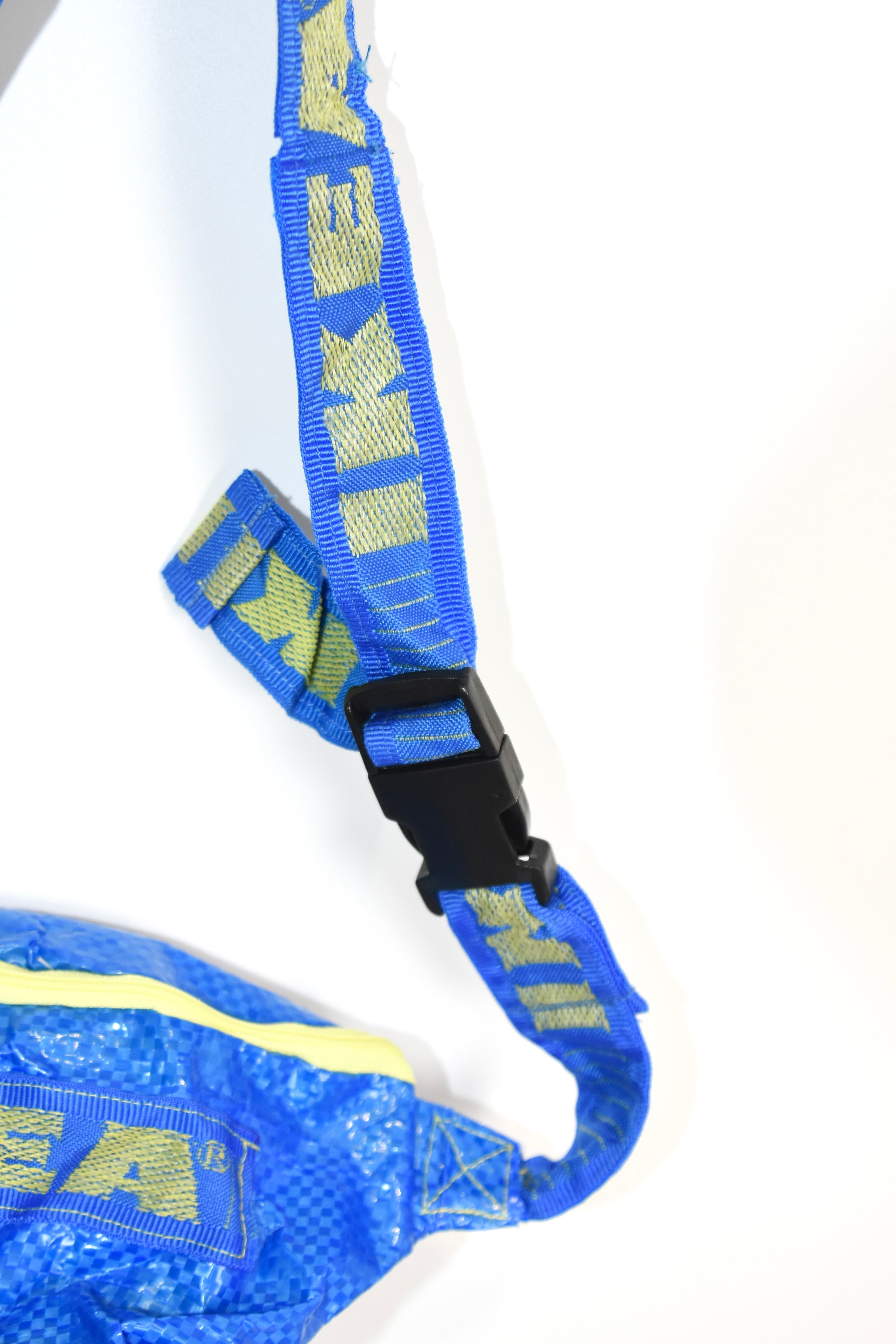IKEA Blue Reworked Crossbody Bag – Independent Designer Upcycled Edition