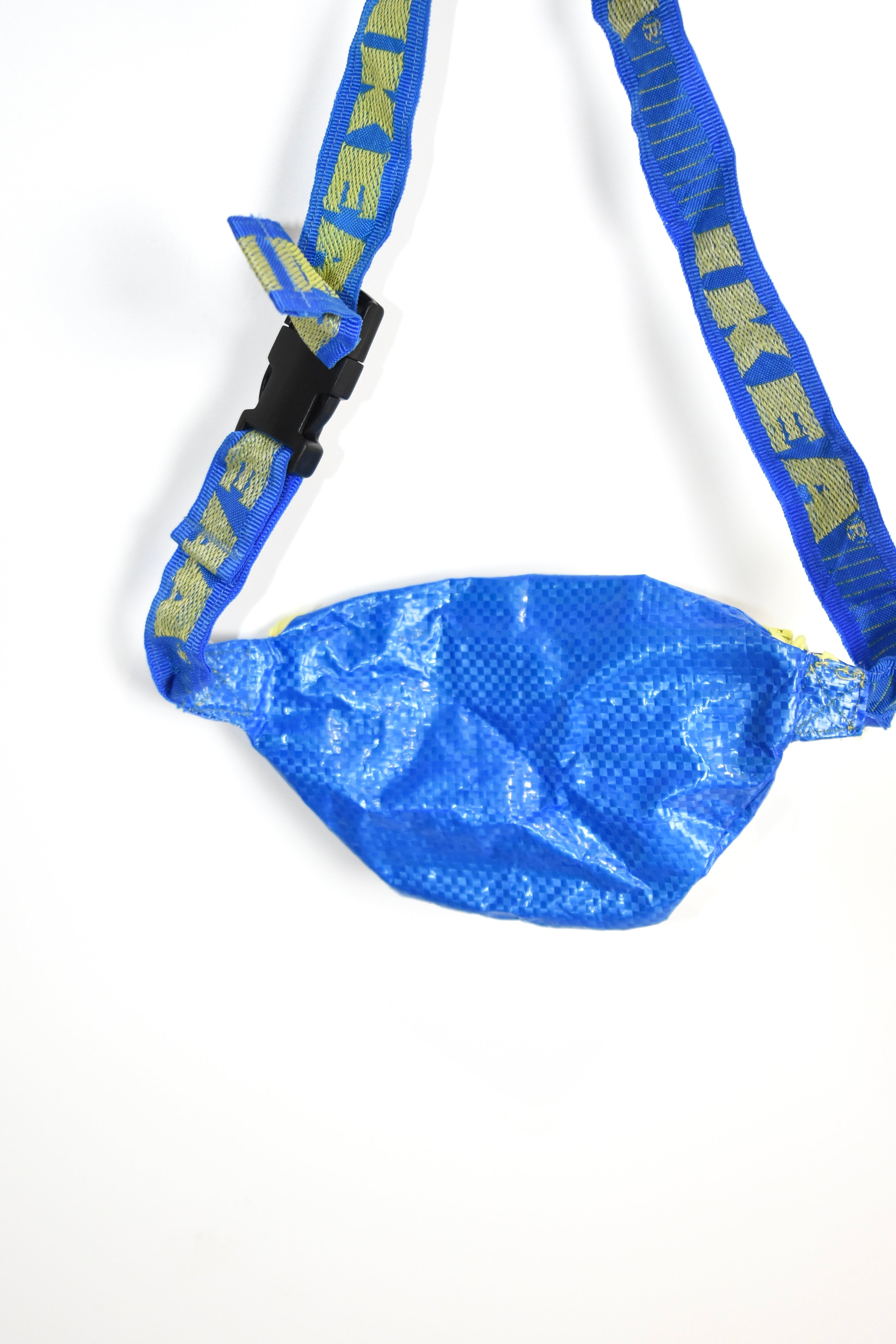 IKEA Blue Reworked Crossbody Bag – Independent Designer Upcycled Edition