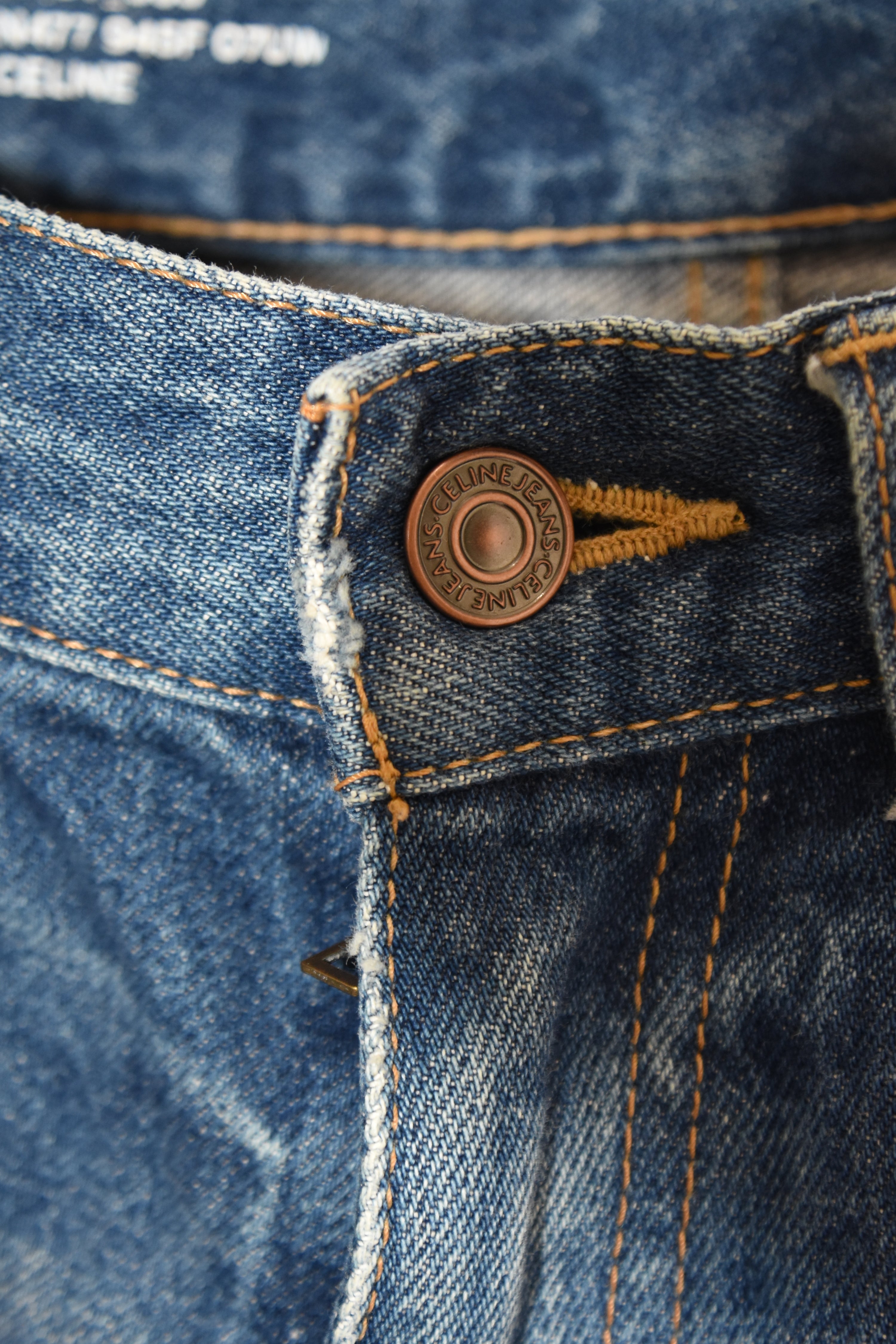 CELINE Homme by Hedi Slimane “W ST 003” Vintage Wash Straight Denim – Men’s Size 29 (Archive)