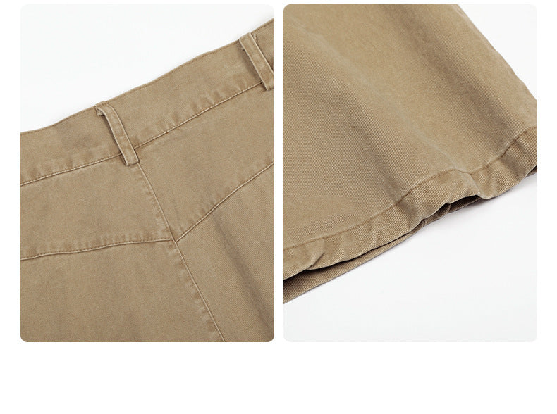 Retro Niche High Waist Loose Jeans Unisex Straight Blade Casual Pants