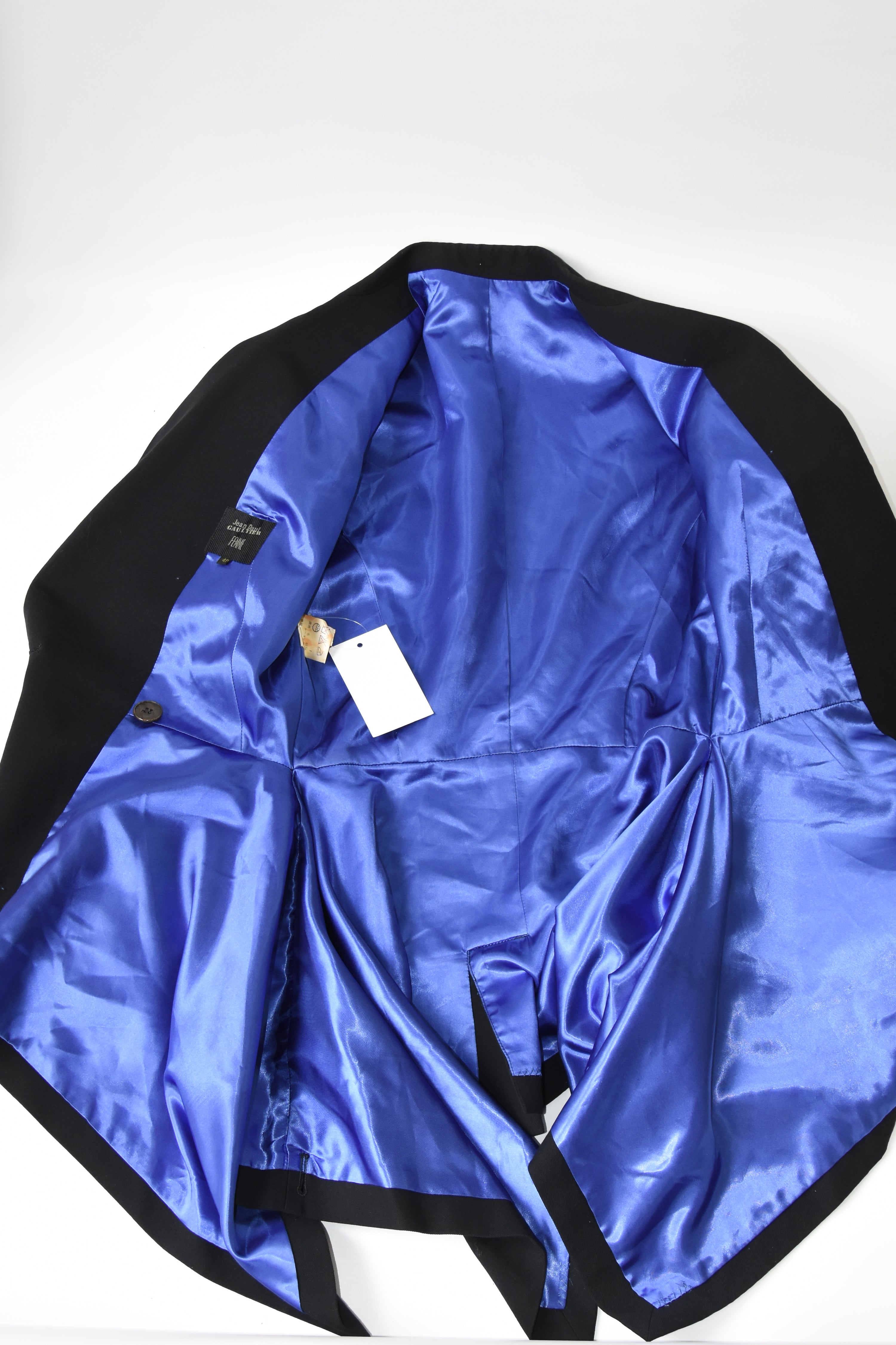 Jean Paul Gaultier Sculpted Tux Tailored Blazer