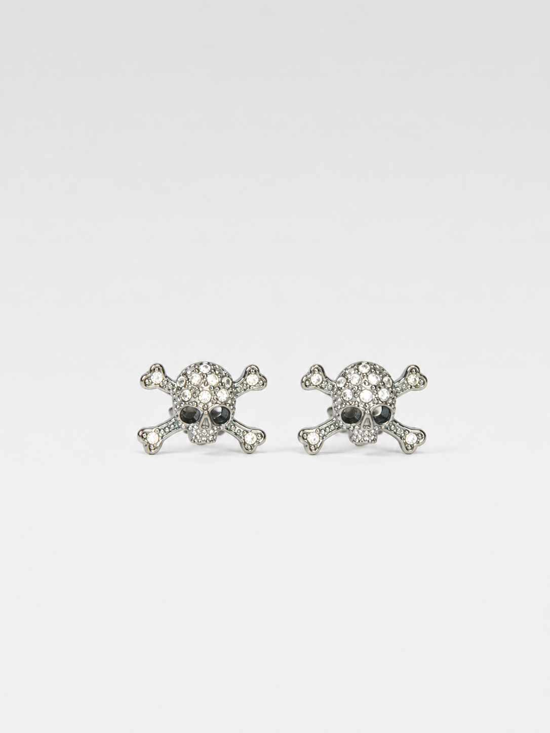 Vivienne Westwood Crystal Skull Stud Earrings – Vintage Punk Icon Mini Studs