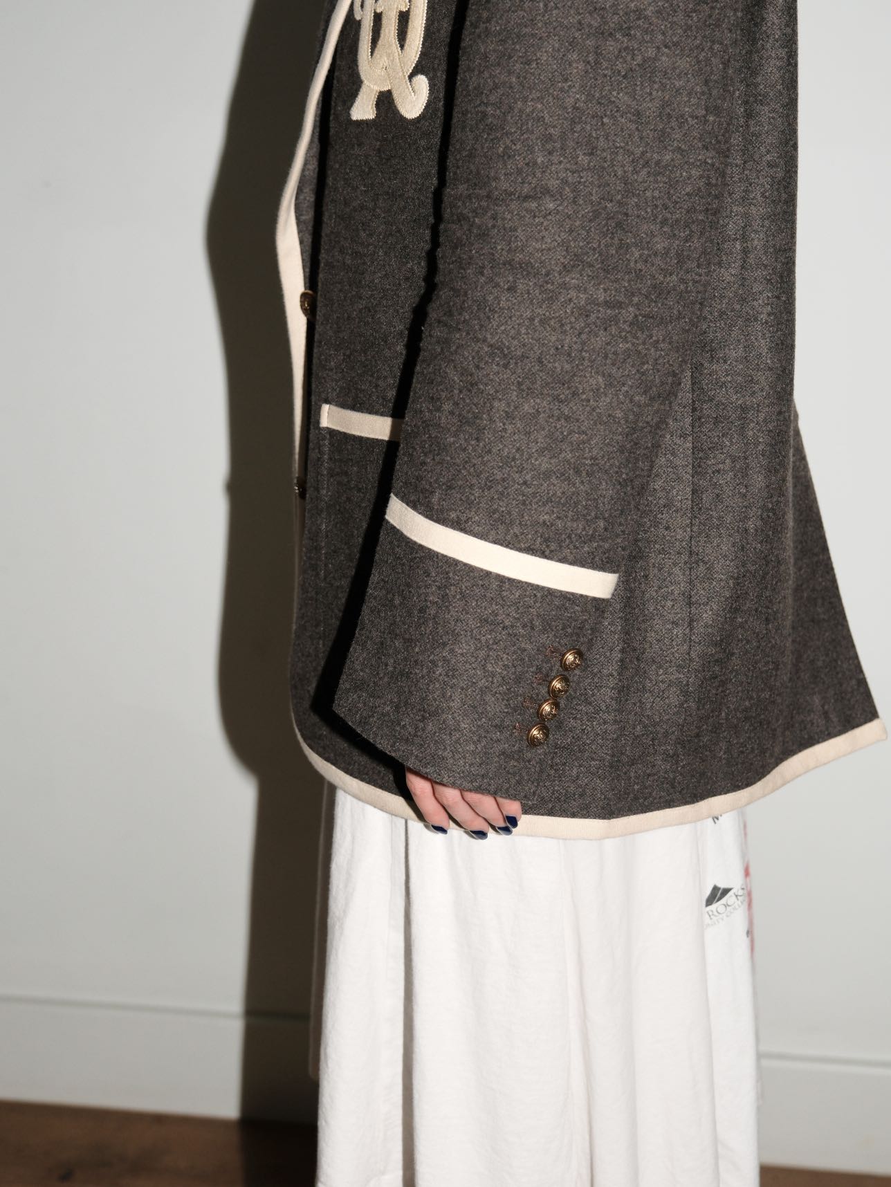 UOOYAA Academy Wool Blazer