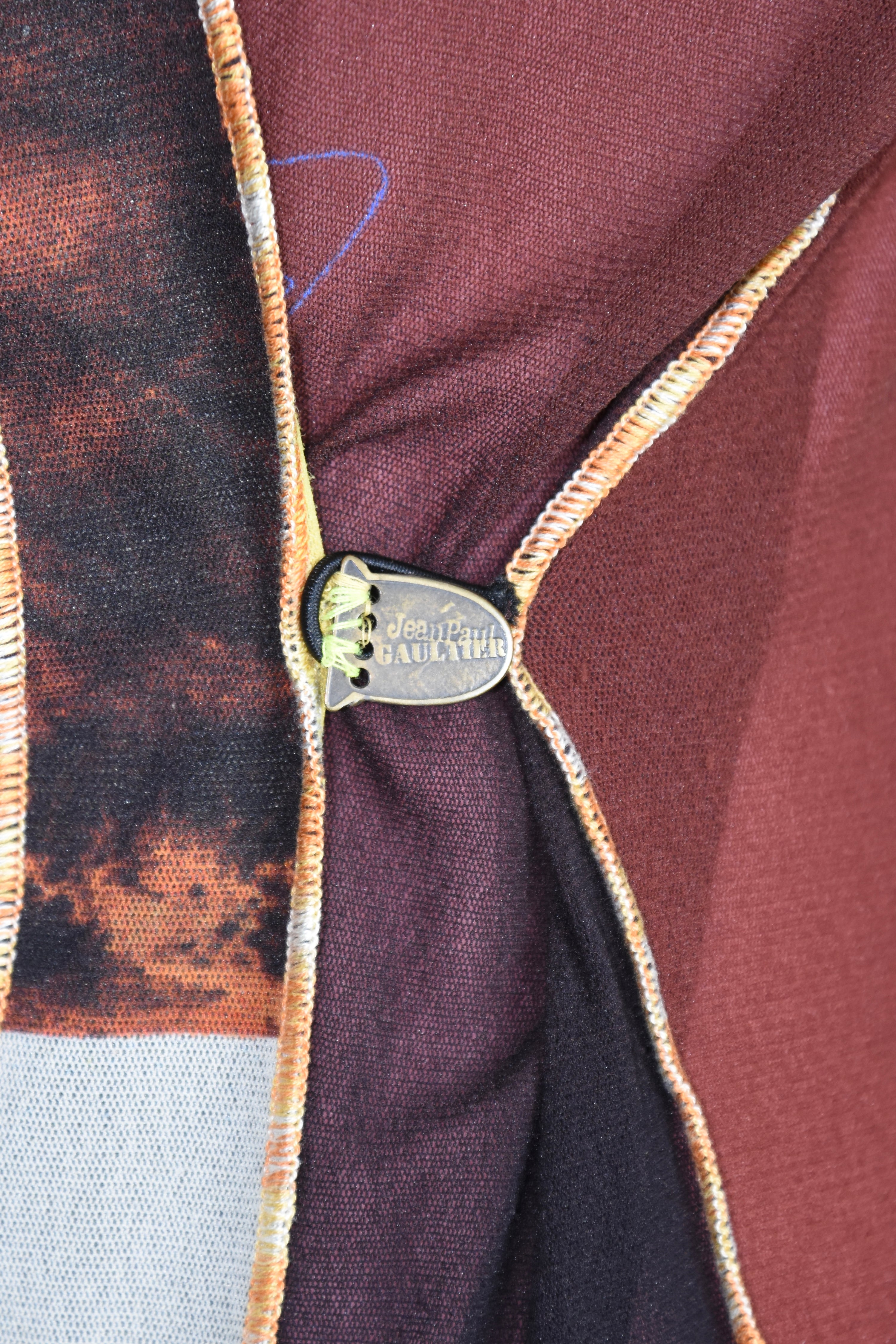 Jean Paul Gaultier F/W 1996 “Venus Sculpture” Sheer Mesh Kimono Robe