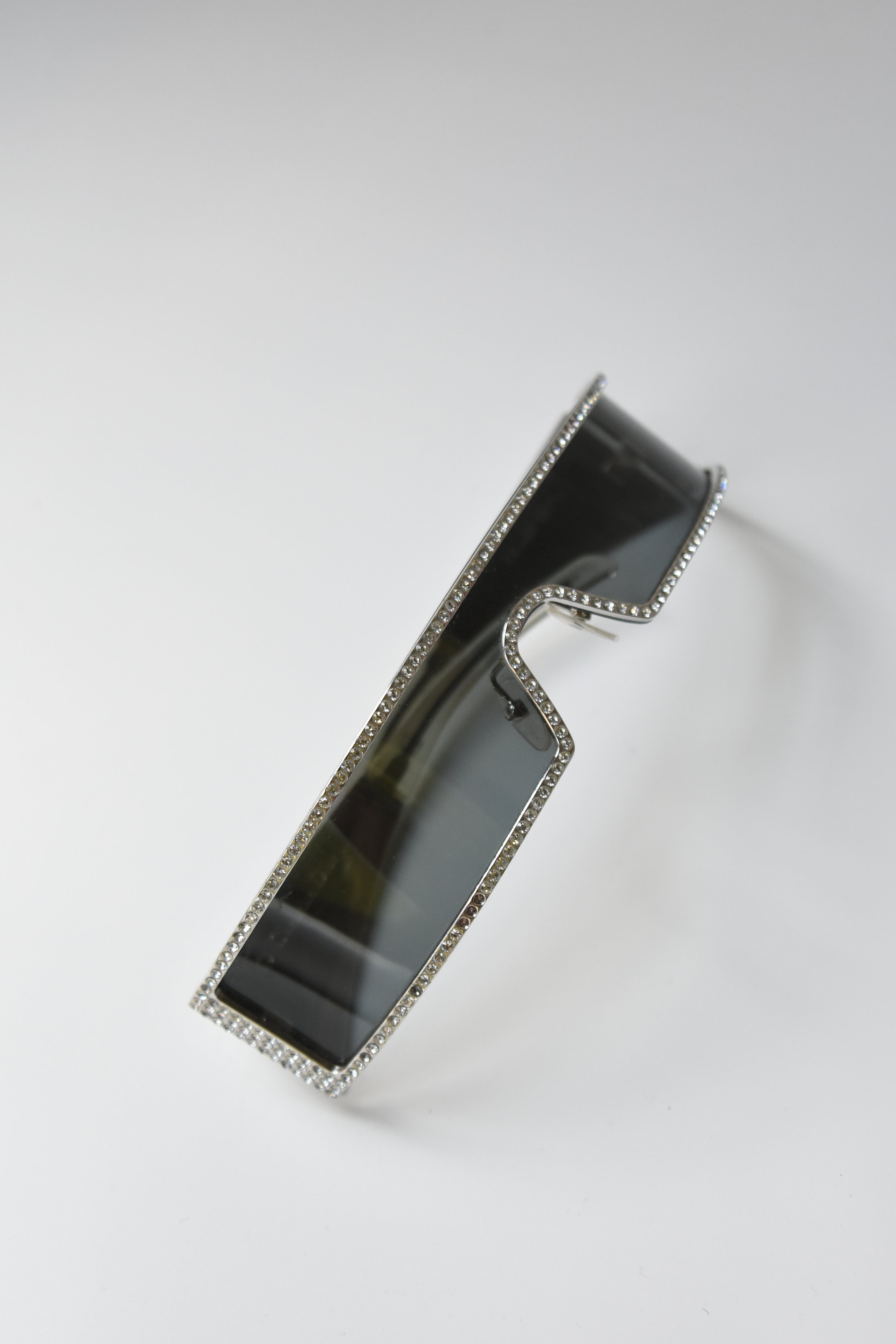 Christian Dior by John Galliano SWAROVSKI 限量版银色 Y2K 朋克太阳镜