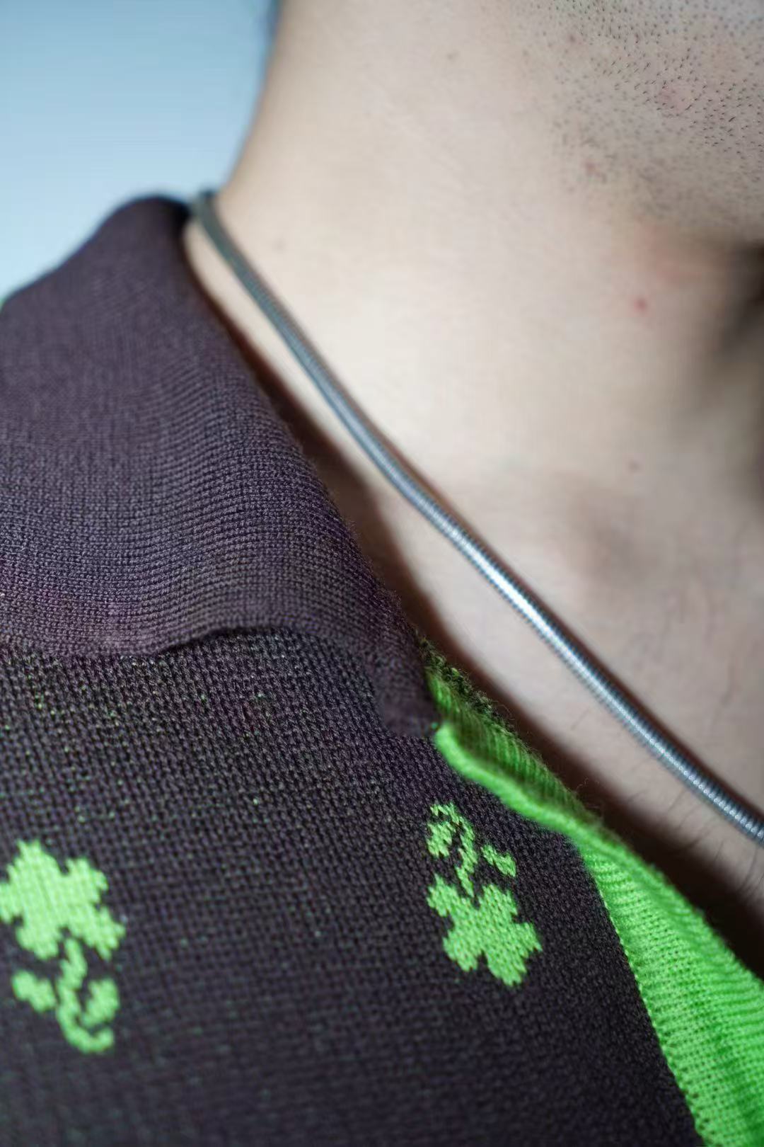 Jean Paul Gaultier 90s Vintage Tribal Fob Metal Necklace