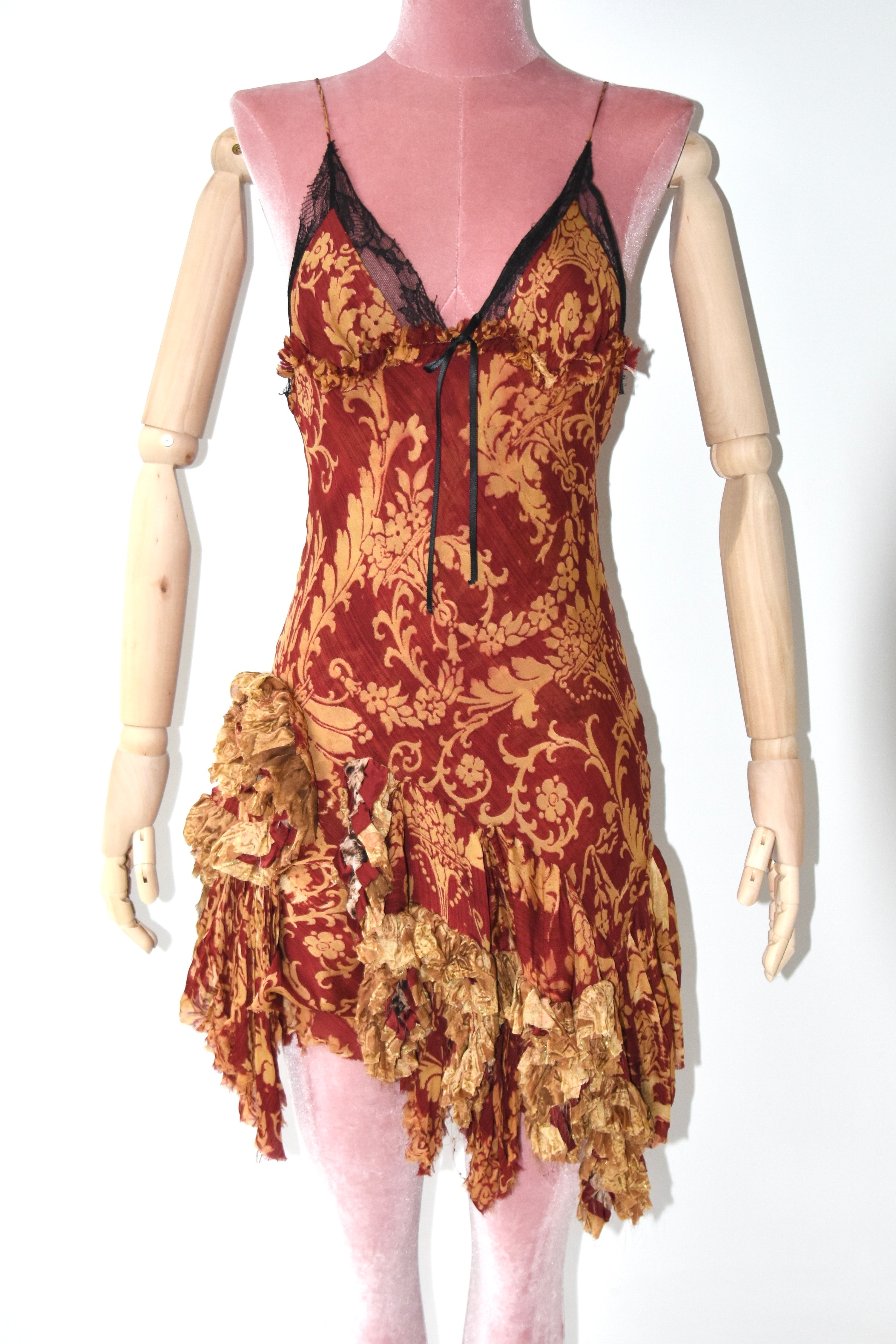 Roberto Cavalli Spring 2001 Runway Silk Gown