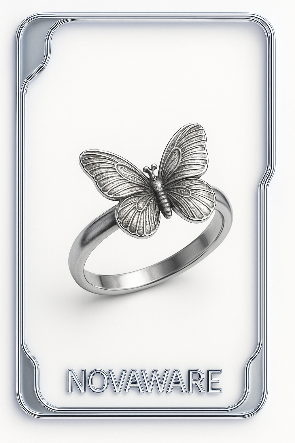 Jean Paul Gaultier Vintage Butterfly Pinky Ring
