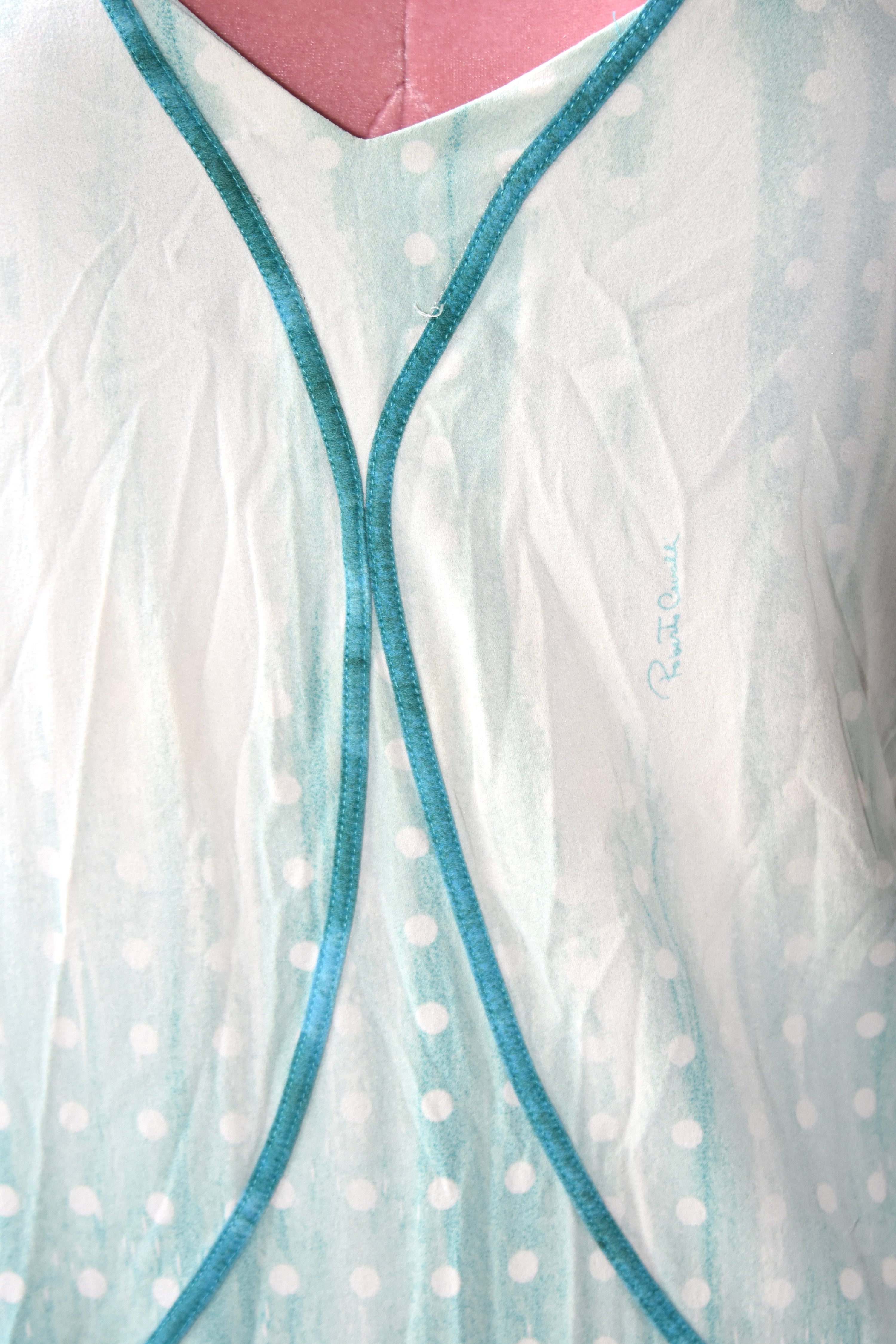 Roberto Cavalli Spring/Summer 2005 Runway Silk Gown