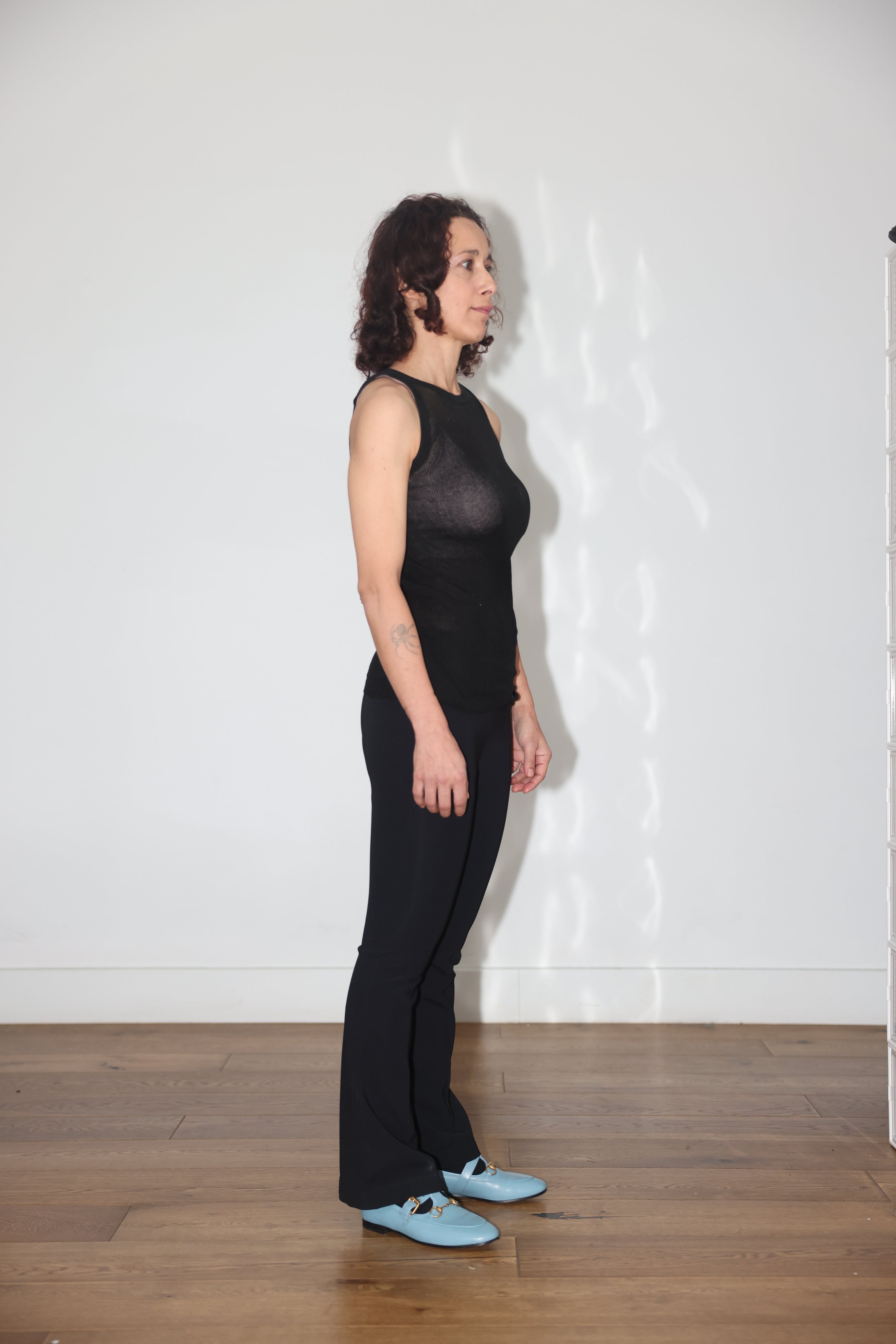Gucci by Tom Ford Ribbed Sheer Twist Tank Top – FIRE 火