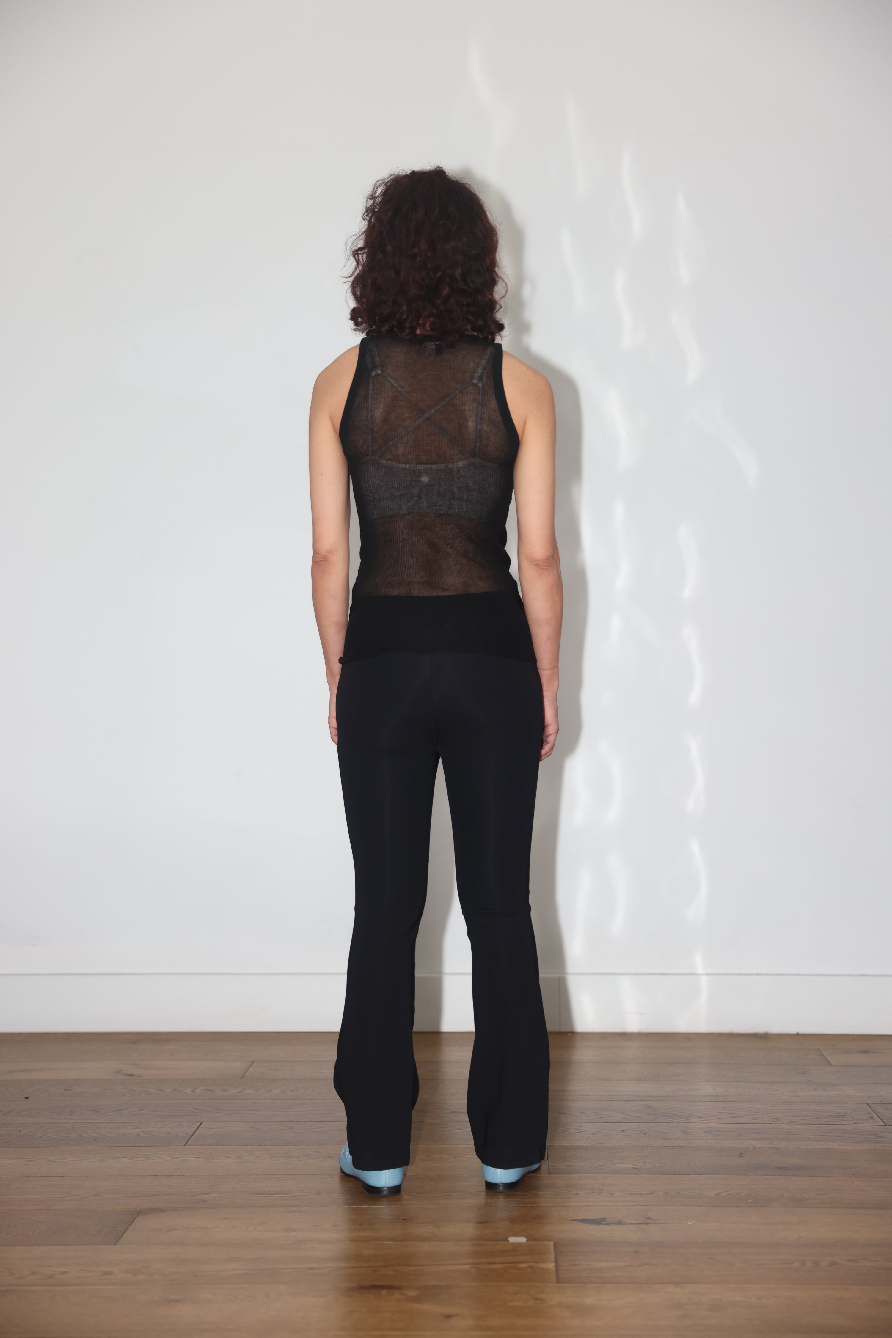 Gucci by Tom Ford Ribbed Sheer Twist Tank Top – FIRE 火