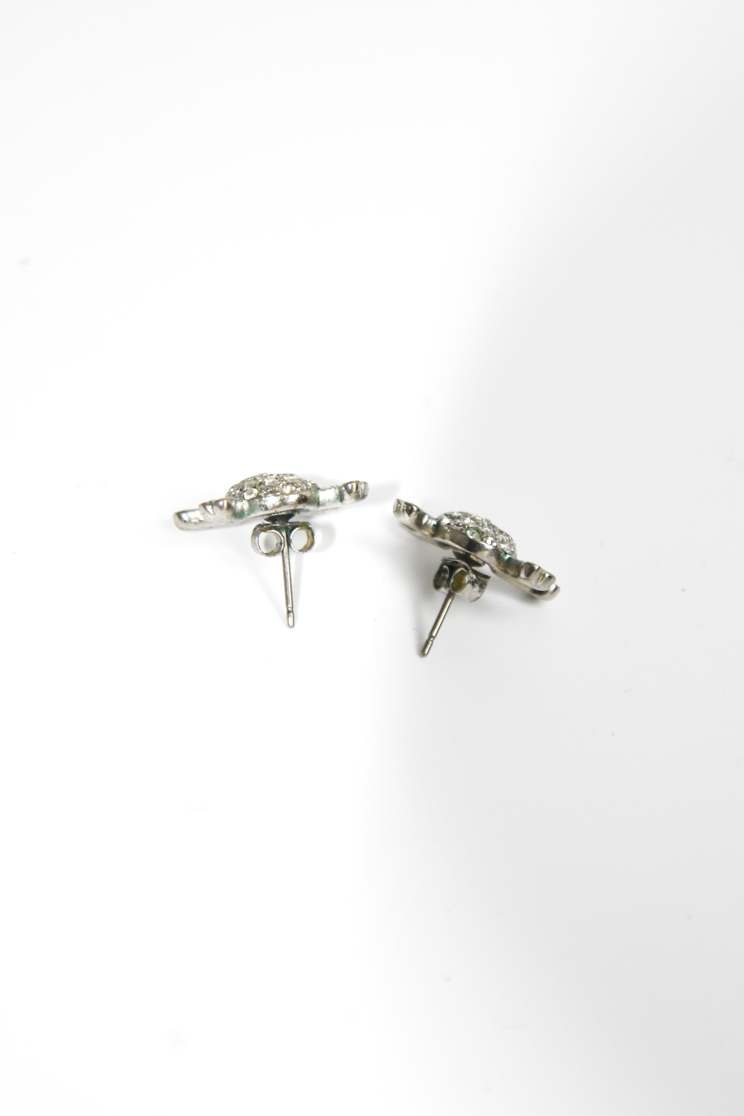 Vivienne Westwood Crystal Skull Stud Earrings – Vintage Punk Icon Mini Studs