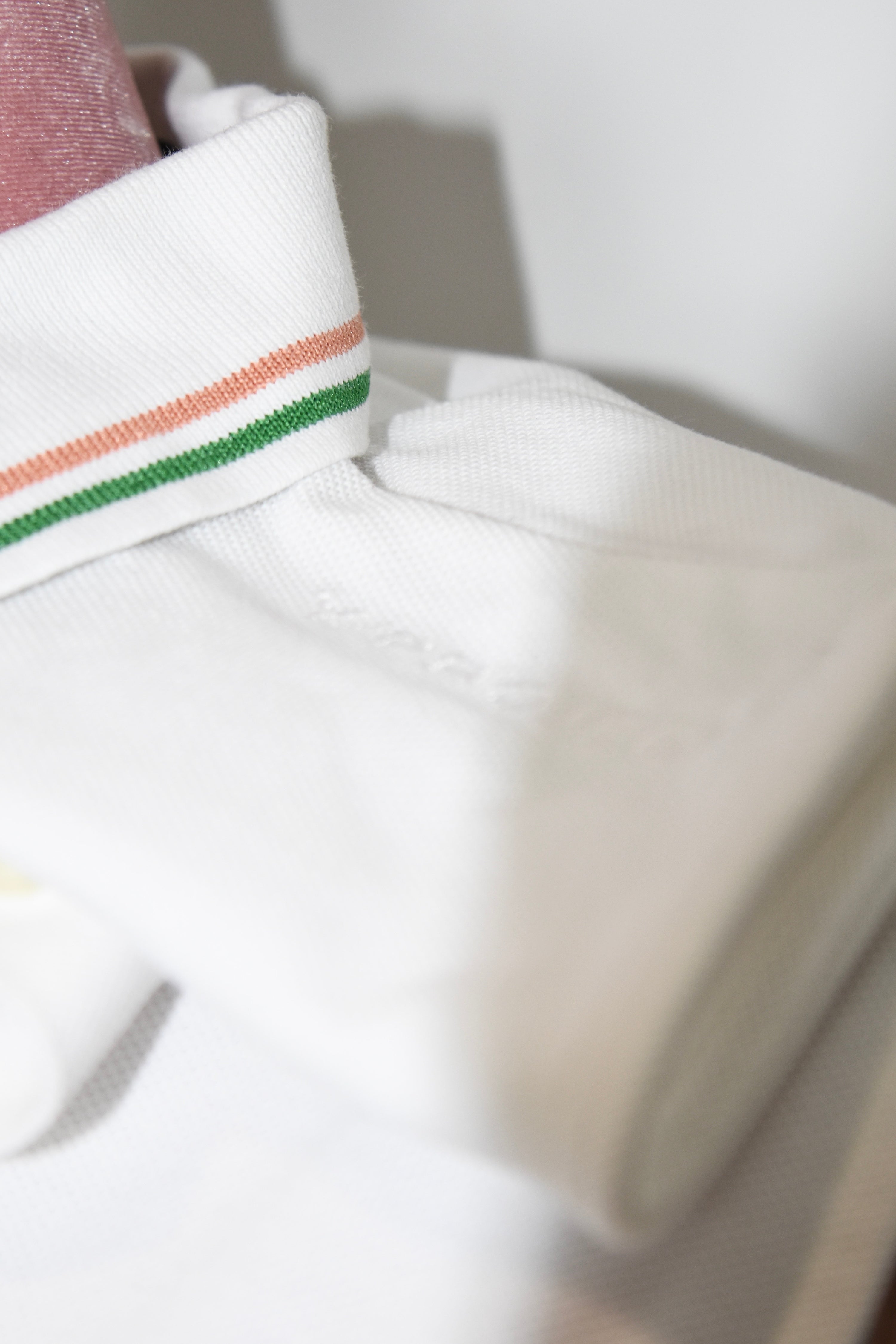 Y/Project Layered Collar Polo Bodysuit – Deconstructed White Cotton Design