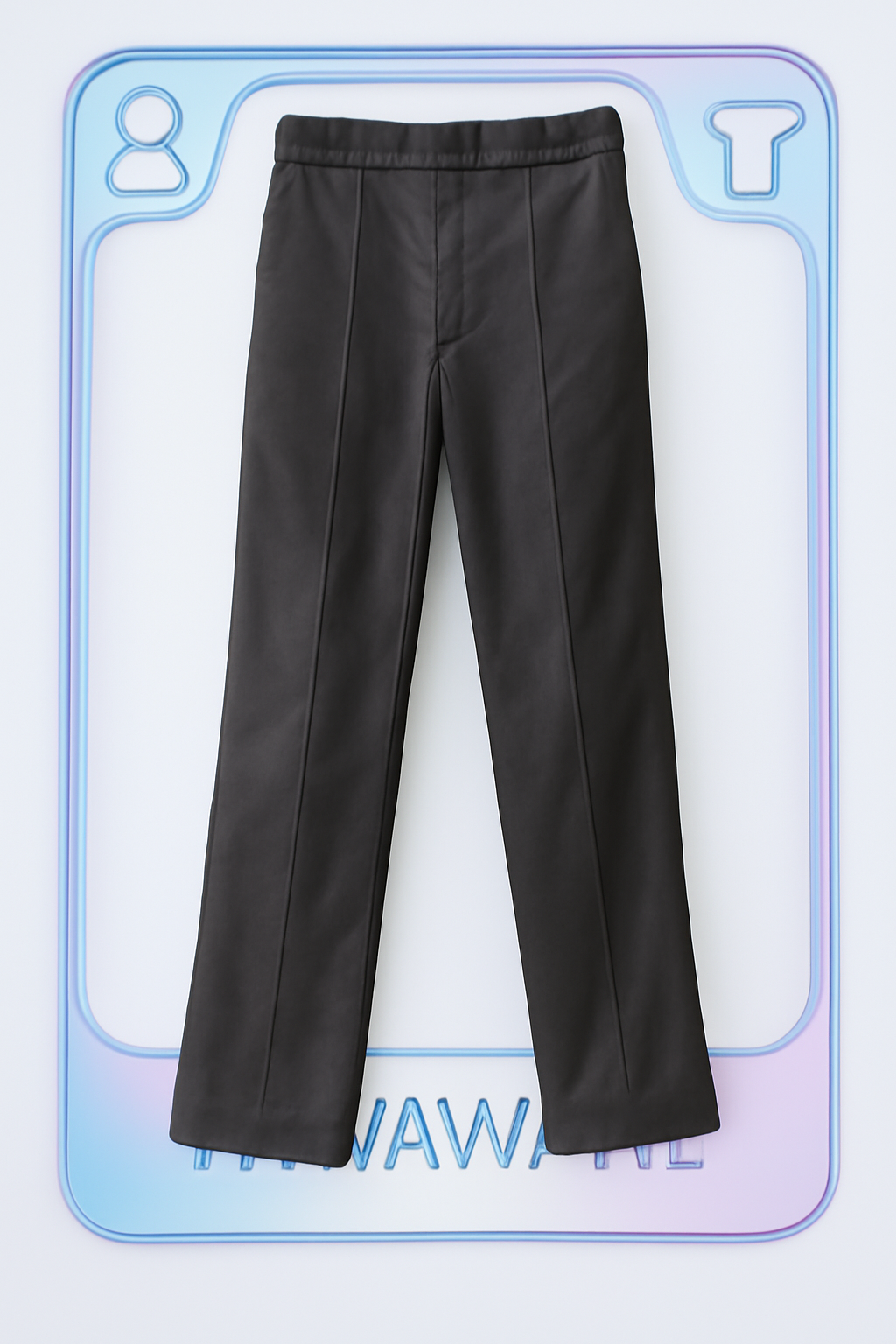 Marni Silver-Grey Satin Trousers