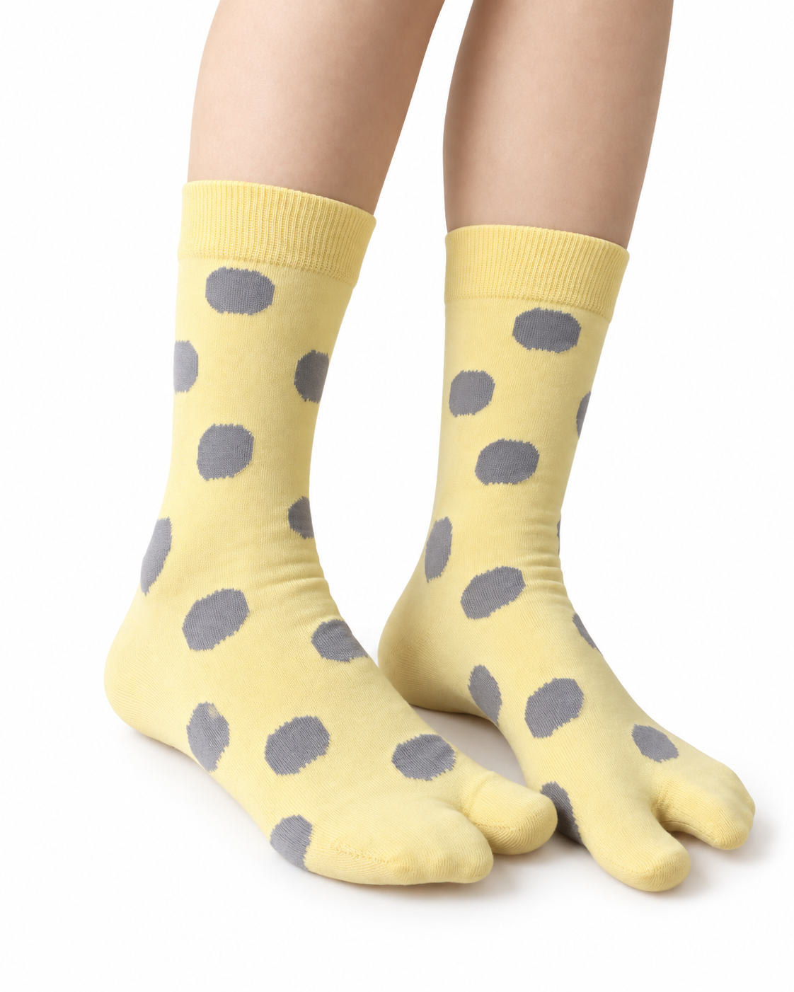 Curated Designer Stock Colorful Polka Dot Sock Bundle — 9-Pair Set