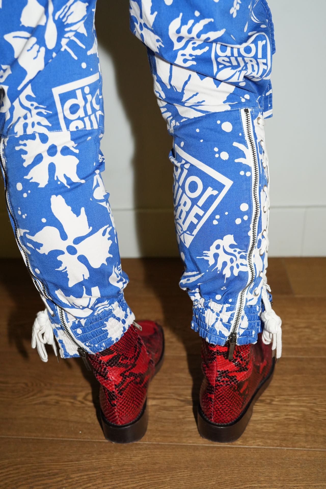 Christian Dior S/S 2004 “Dior Surf Chick” Lace-Up Pants