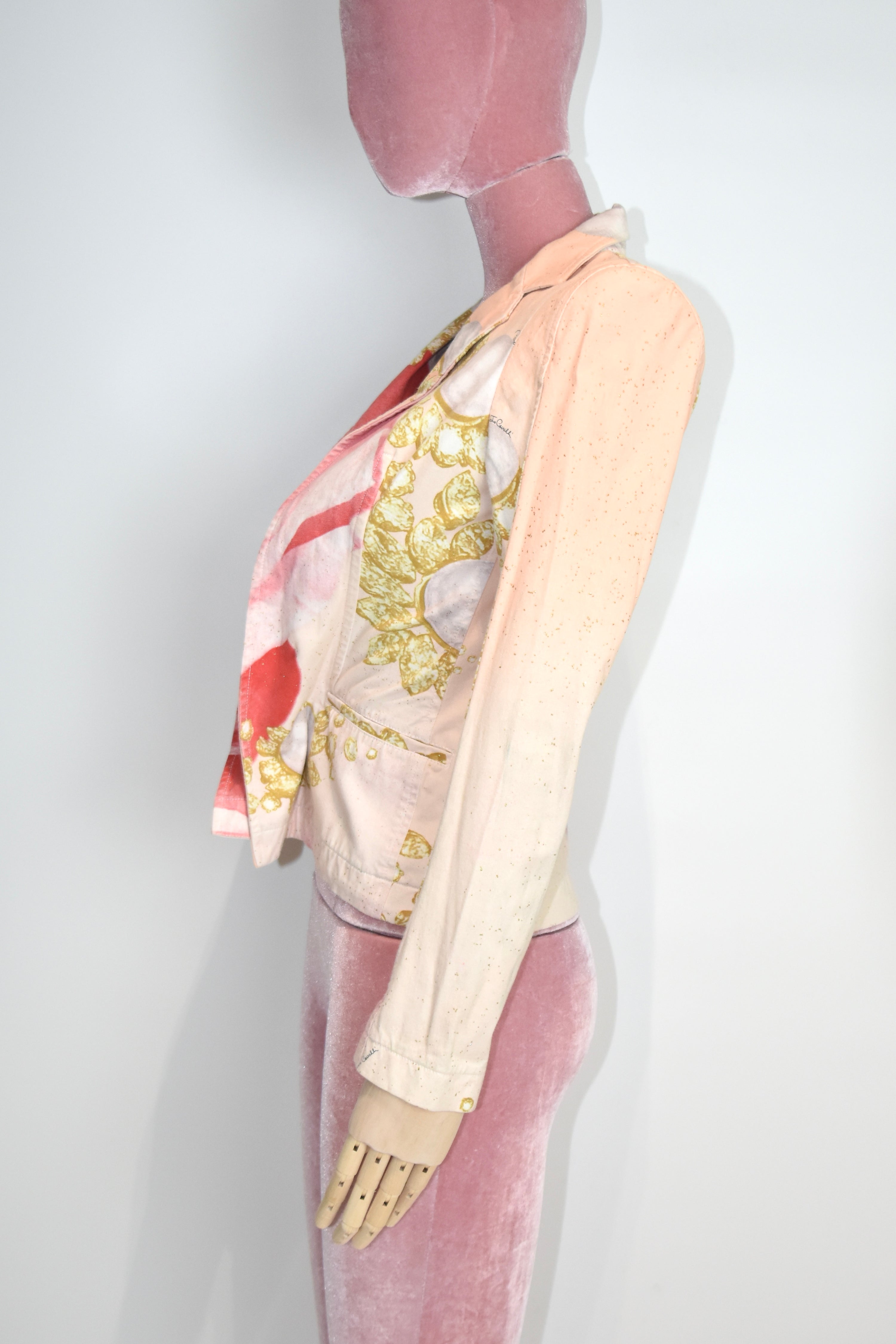 Roberto Cavalli S/S 2001 Runway Printed Blazer