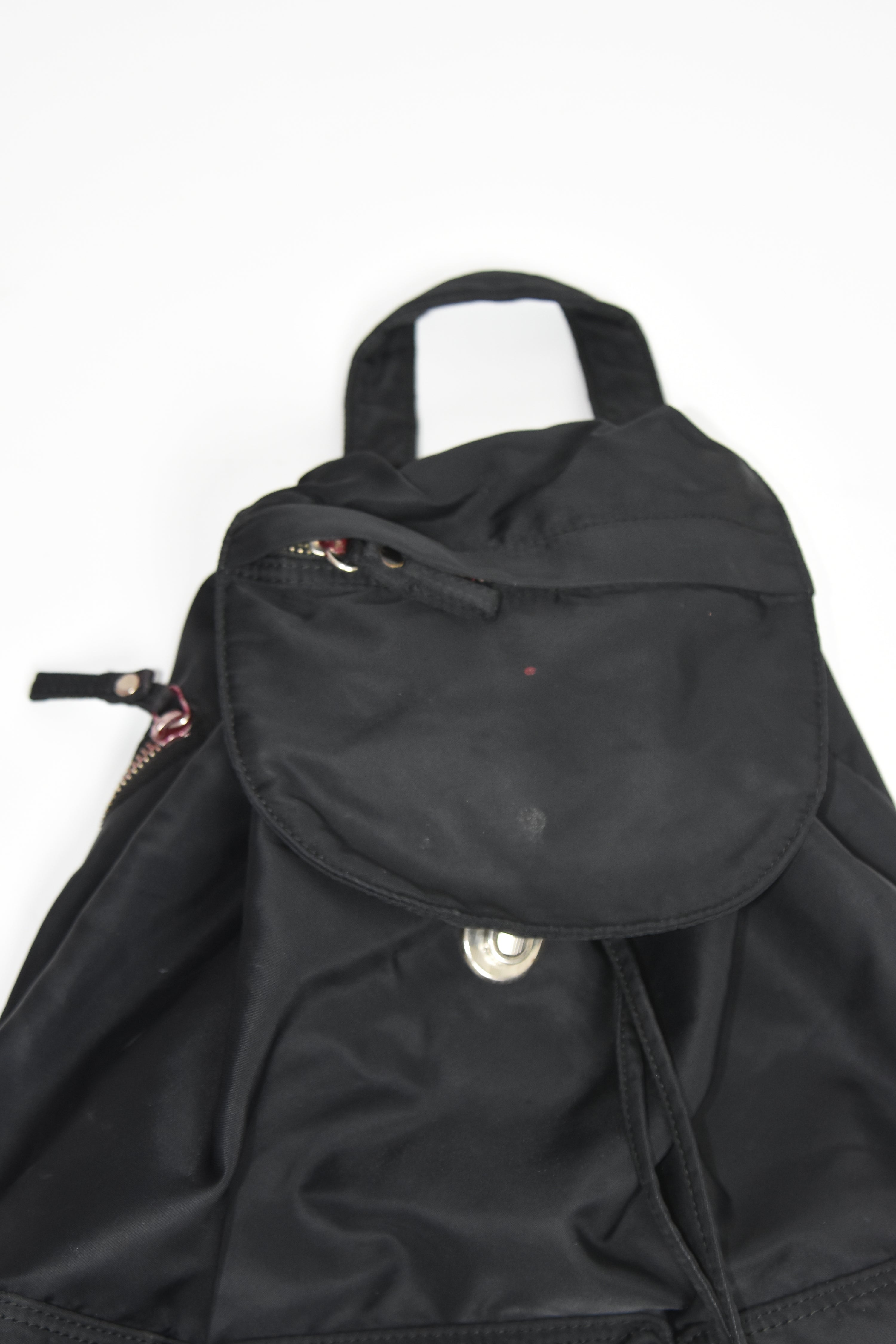 Jean Paul Gaultier 90s Nylon Drawstring Backpack