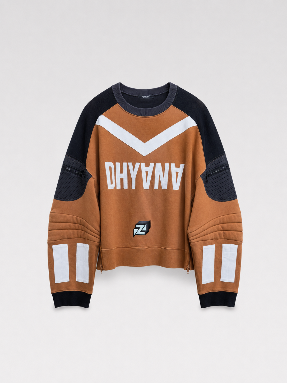 Undercover 2019 SS Patchwork Hockey Jersey Sweatshirt Deconstructed Oversized Rare Piece