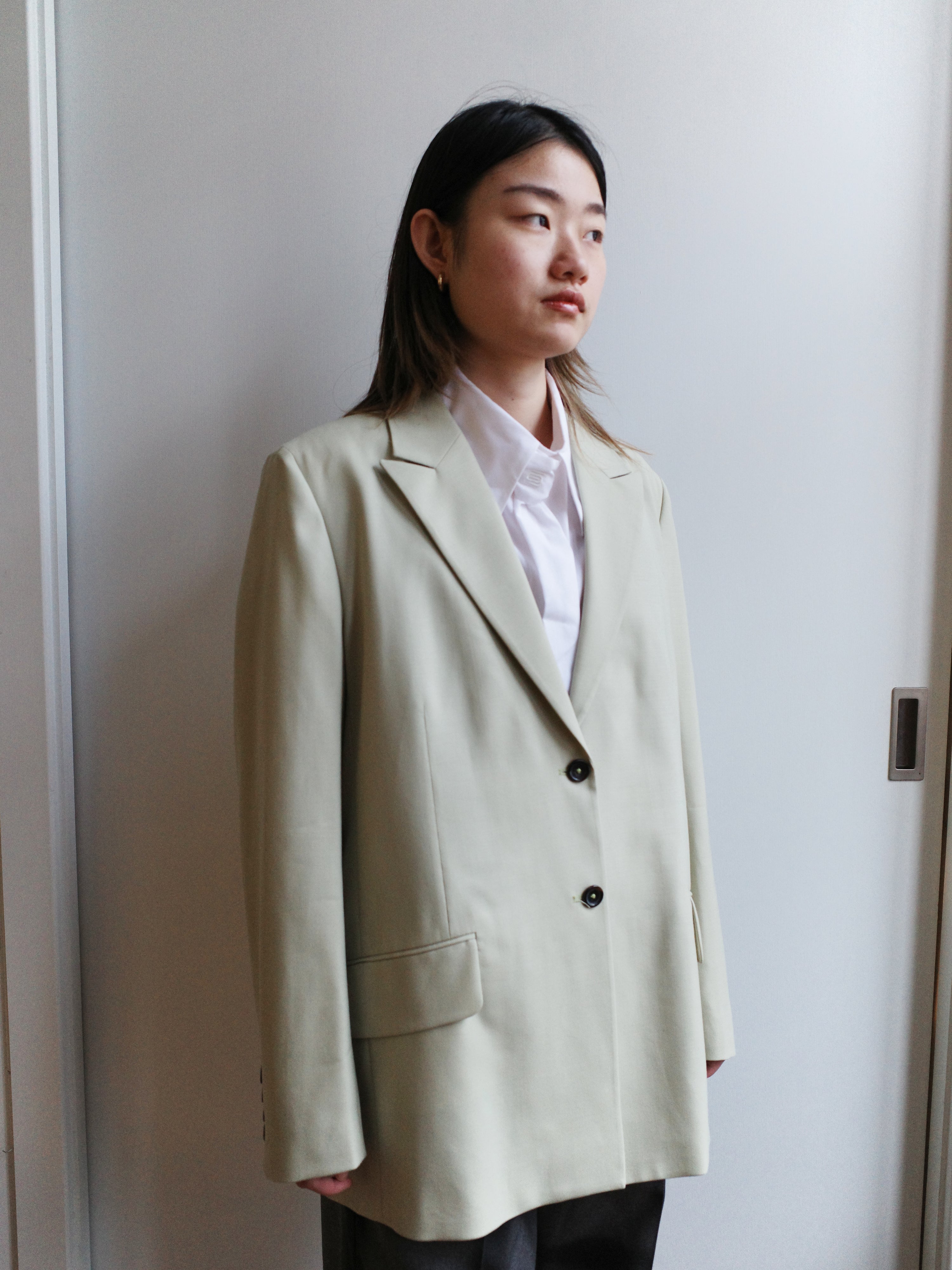 Paul Smith Sage Green Wool Blazer