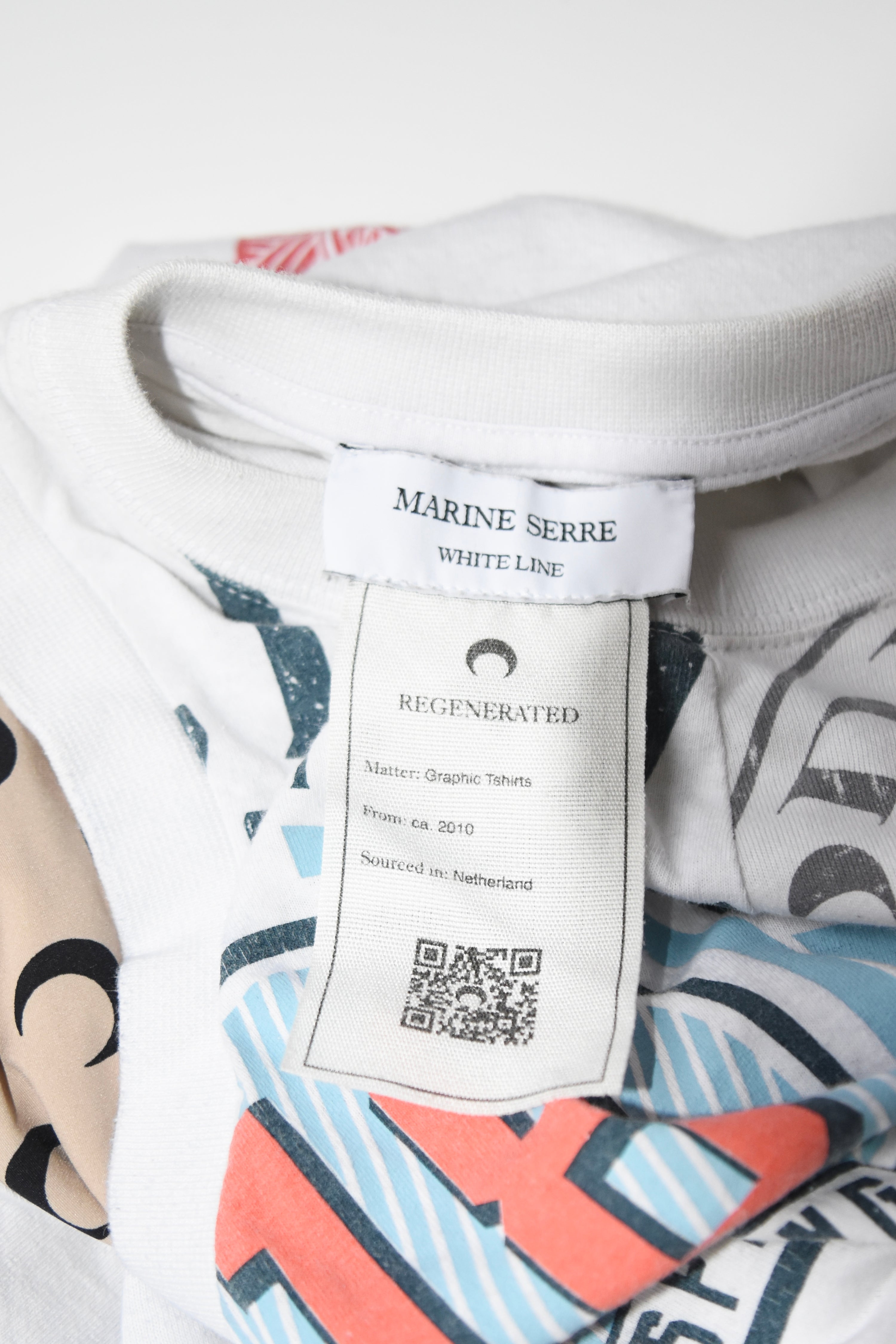 Marine Serre Regenerated Graphic Long Sleeve Dress