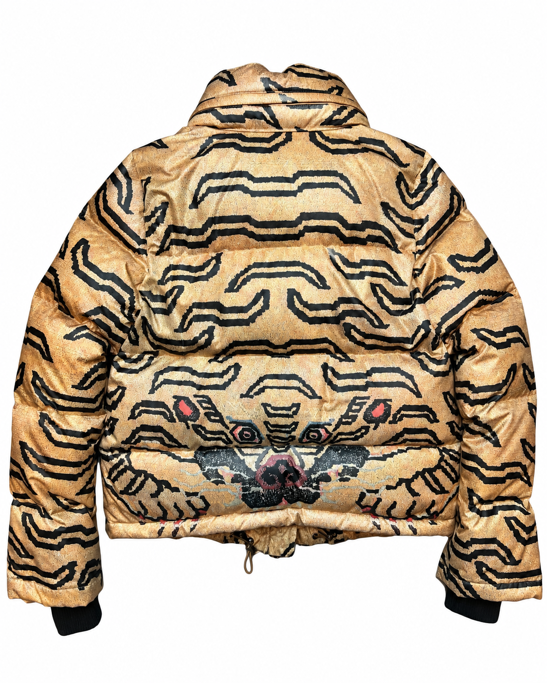 Vivienne Tam Vintage Tiger Print Puffer Jacket