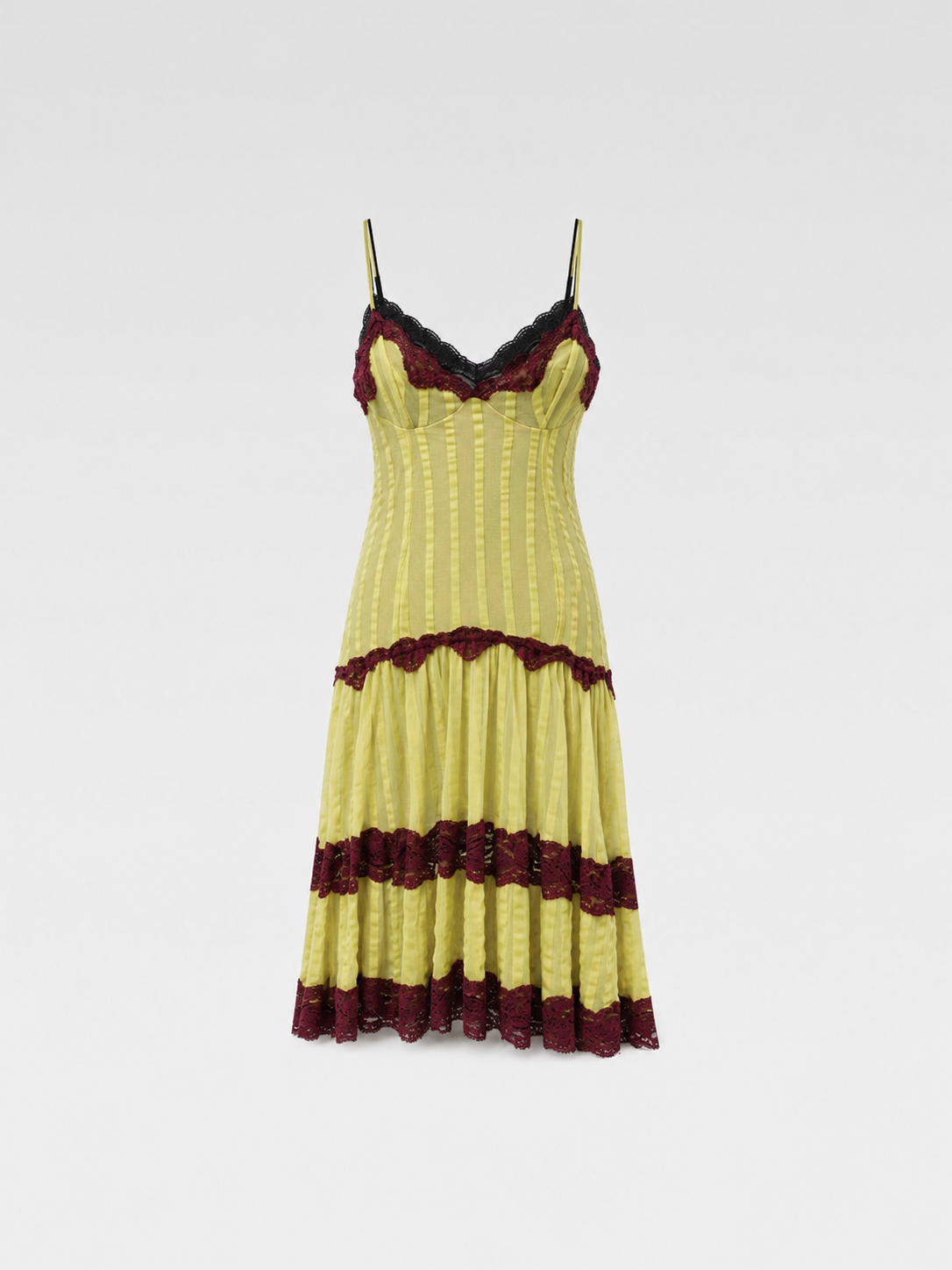 Jean Paul Gaultier Soleil Vintage Sheer Lace Dress