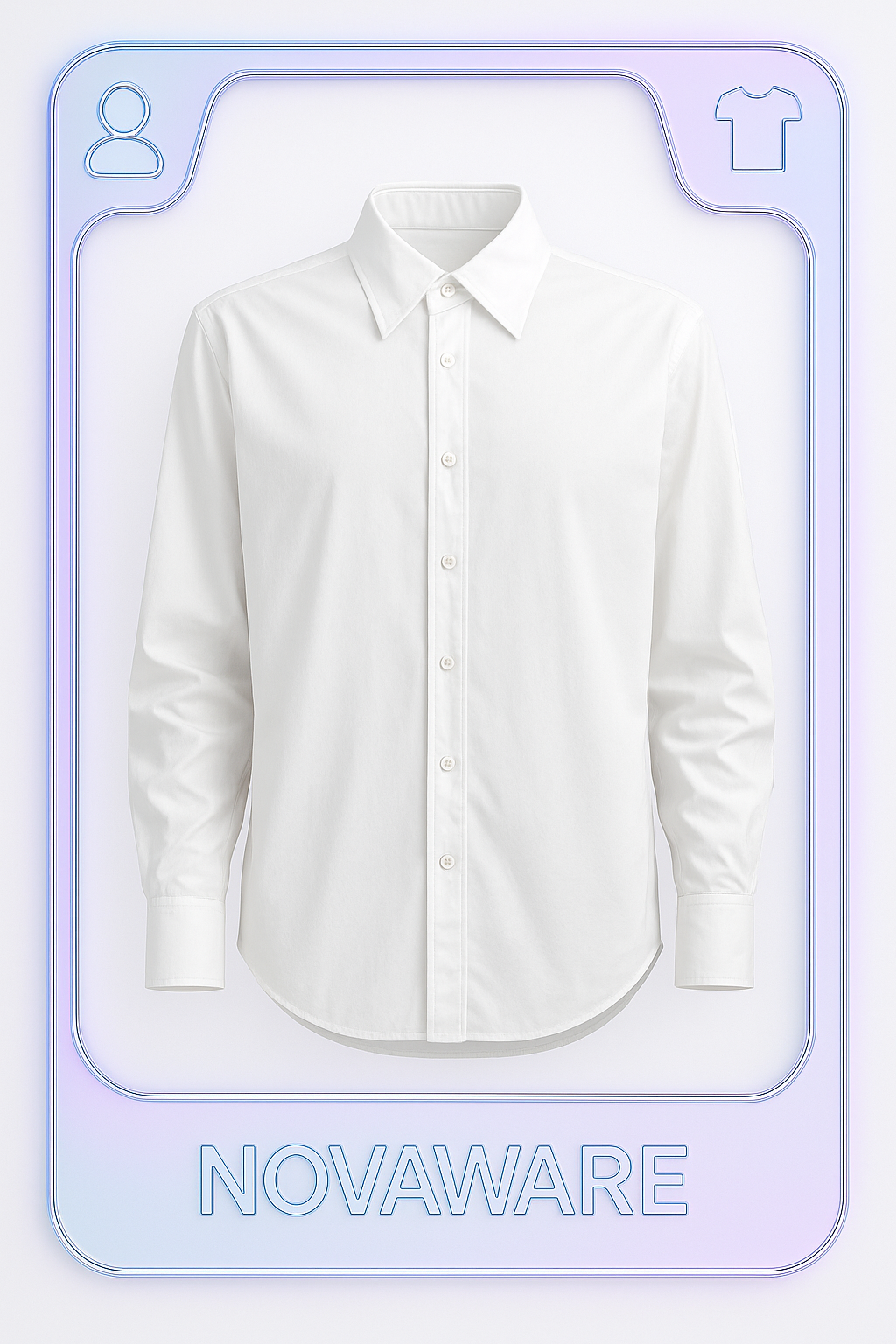 GUCCI by Tom Ford White Structured Shirt