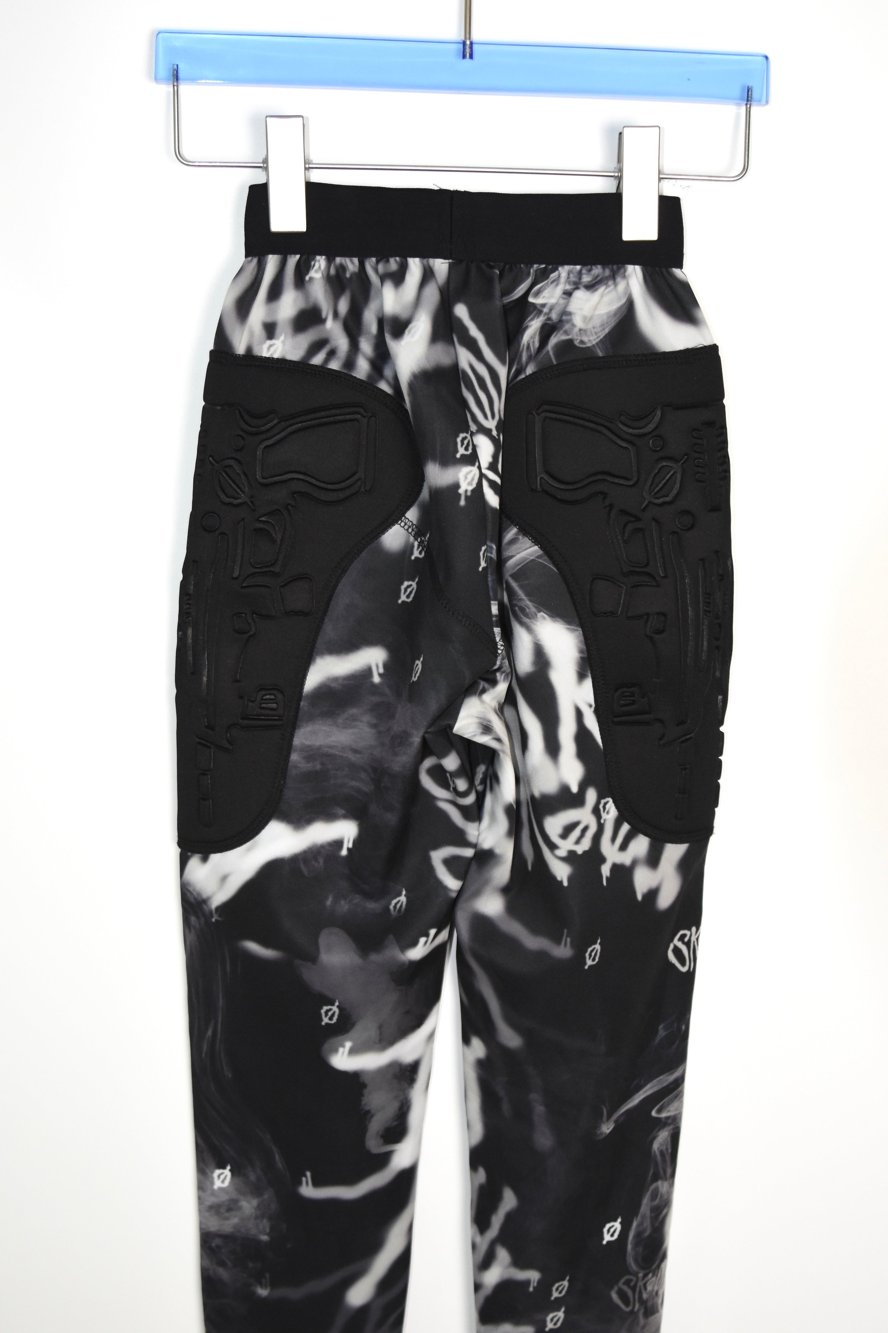 Skoot Apparel 3D Gun-Pad Smoke Print Pants – Cyber Street Hybrid Edition
