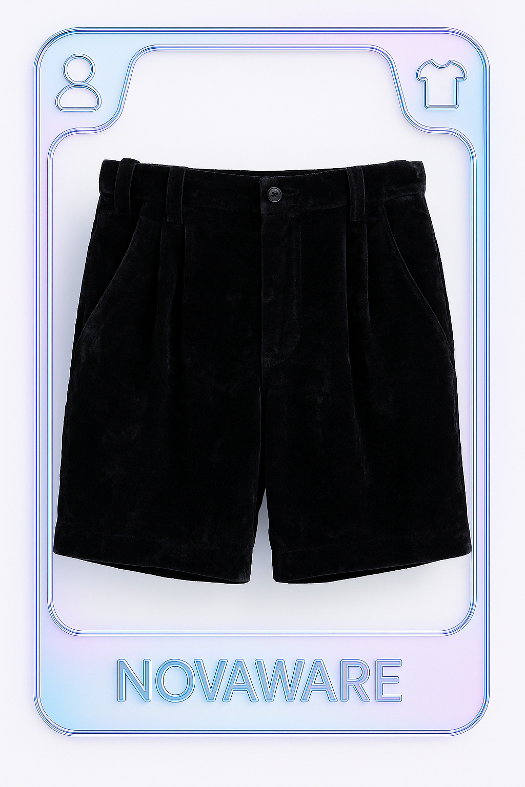 Comme des Garçons Vintage Velvet Shorts