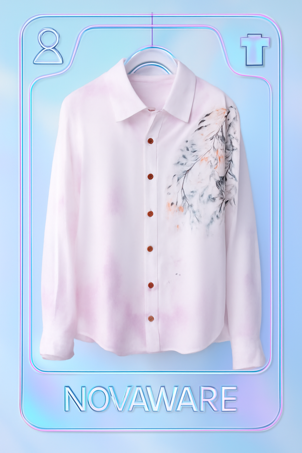 Vivienne Westwood “Wine Drunken” Graffiti Cotton Shirt