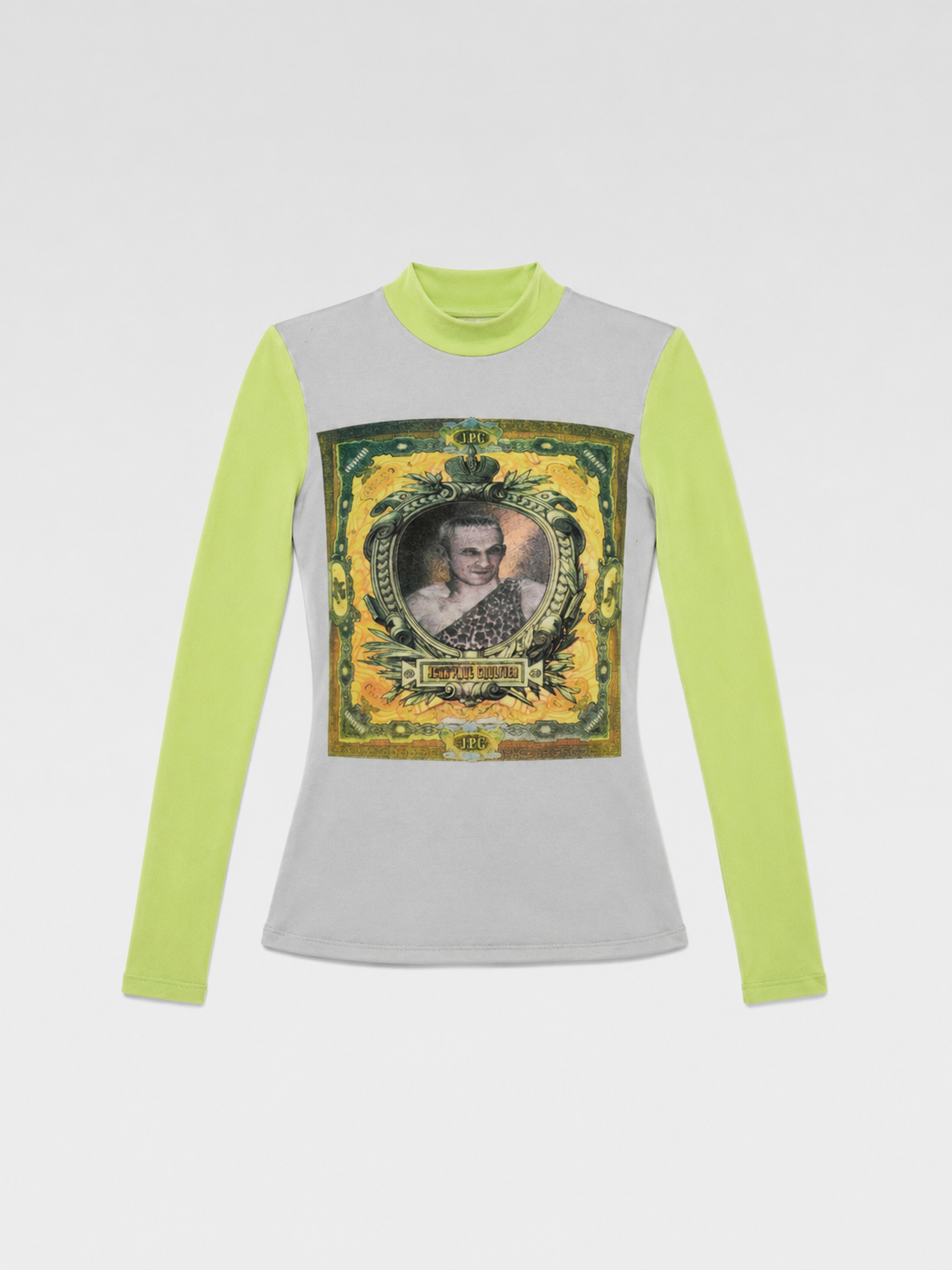 Jean Paul Gaultier Vintage Portrait Mesh Top