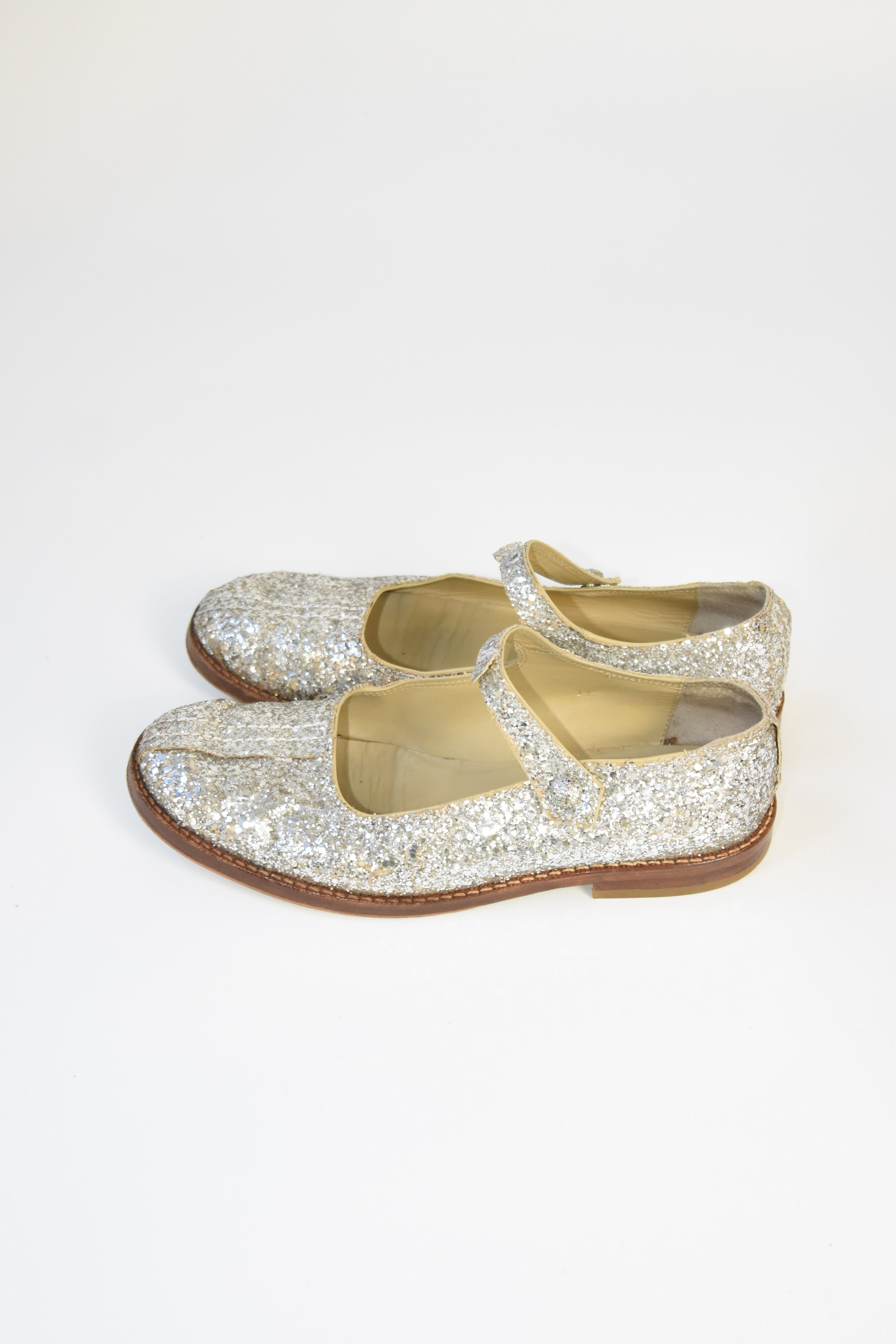 COMME des GARÇONS Glitter Mary Jane Shoes